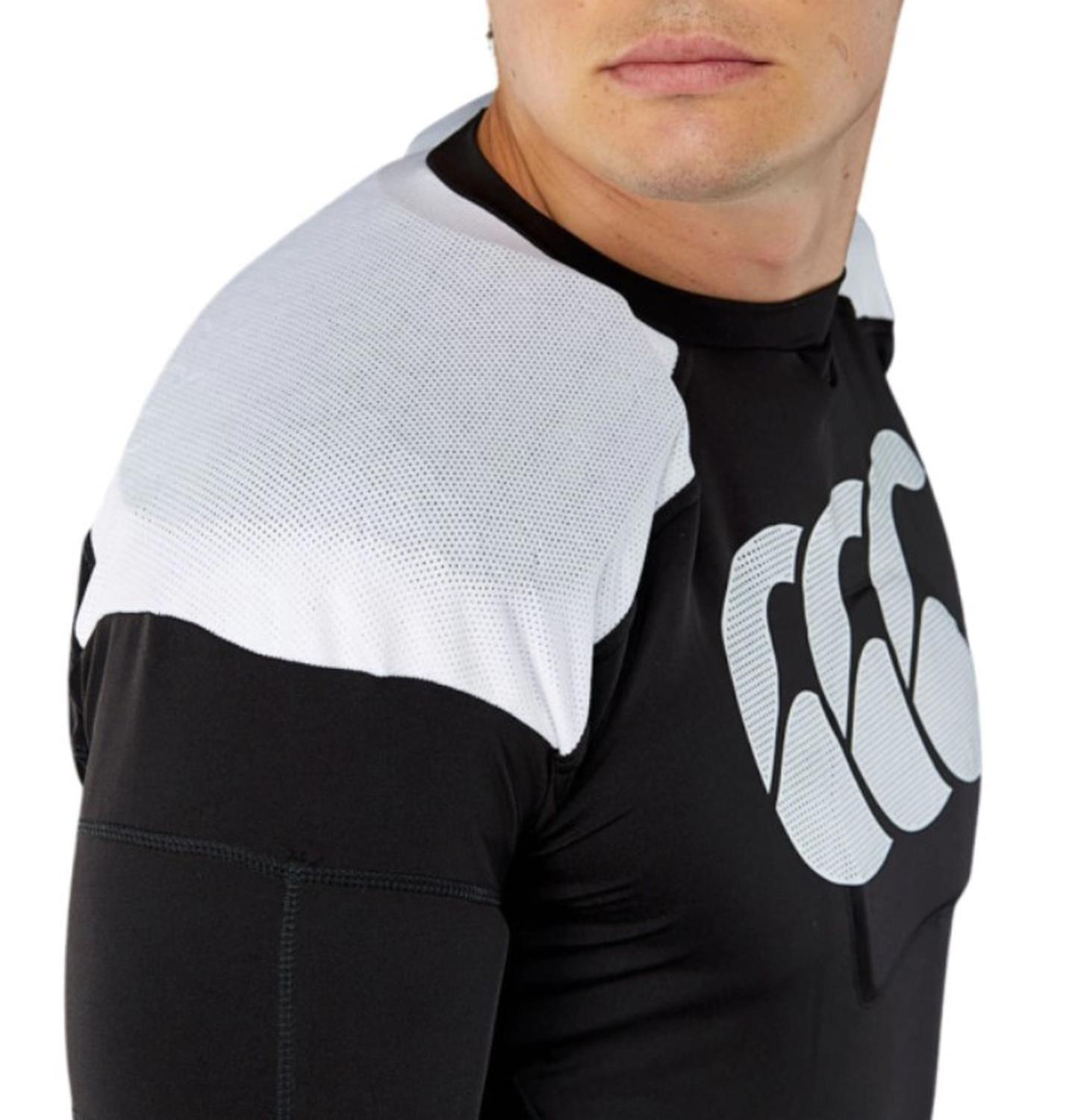 Hombrera Rugby Pro Vest Canterbury Adulto Negro-1