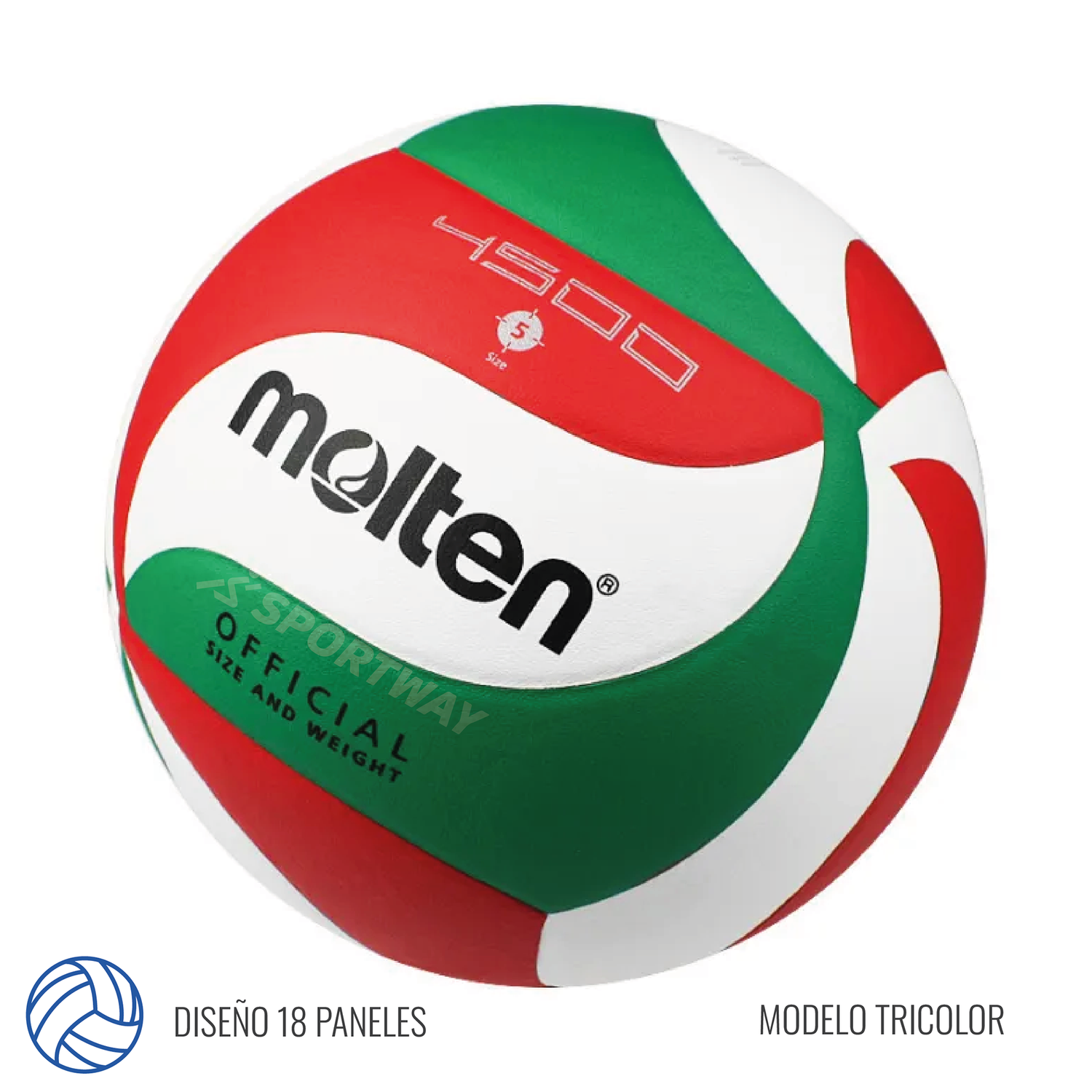 Balón de Vóleibol Molten V5M-4500 Ultra Touch-2