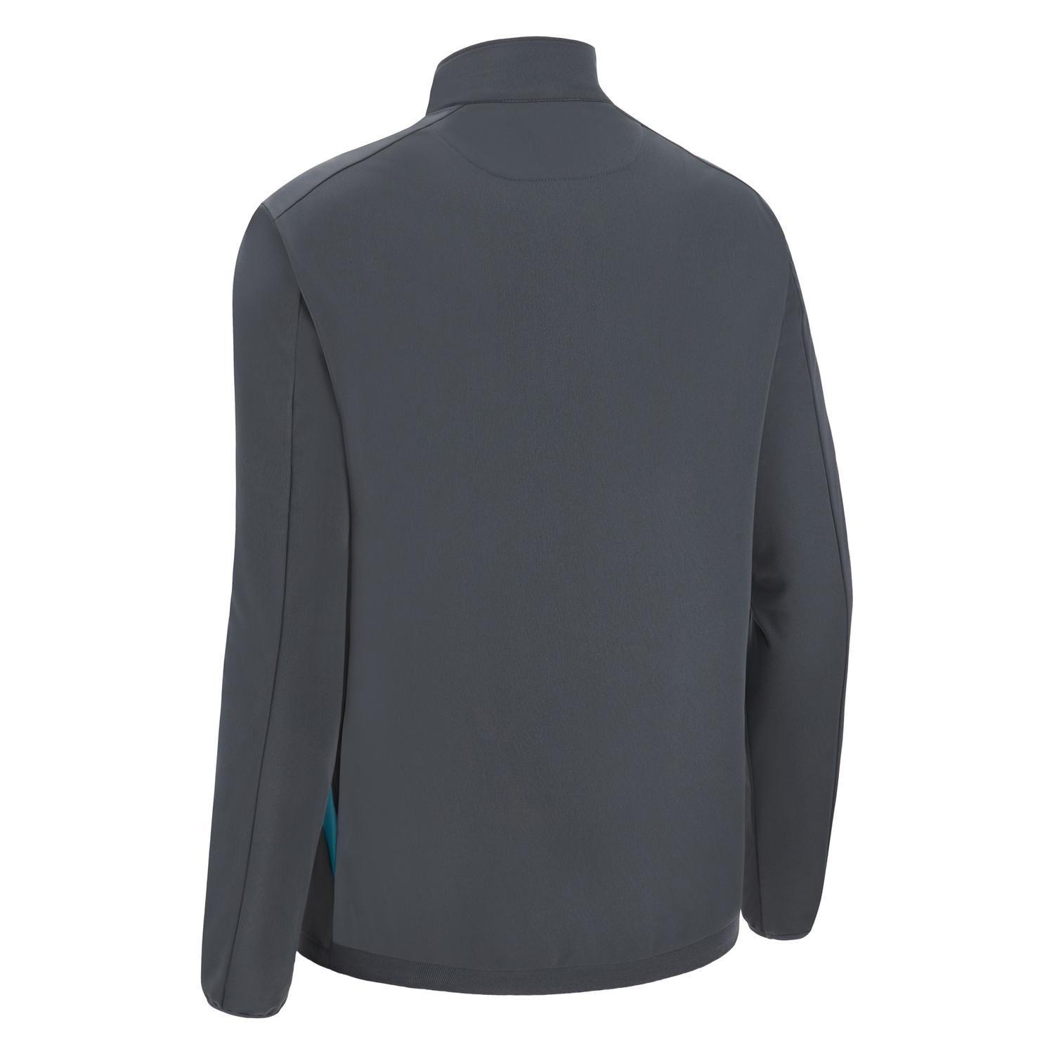 Polerón Full Zipper Macron Raijin Gris-4