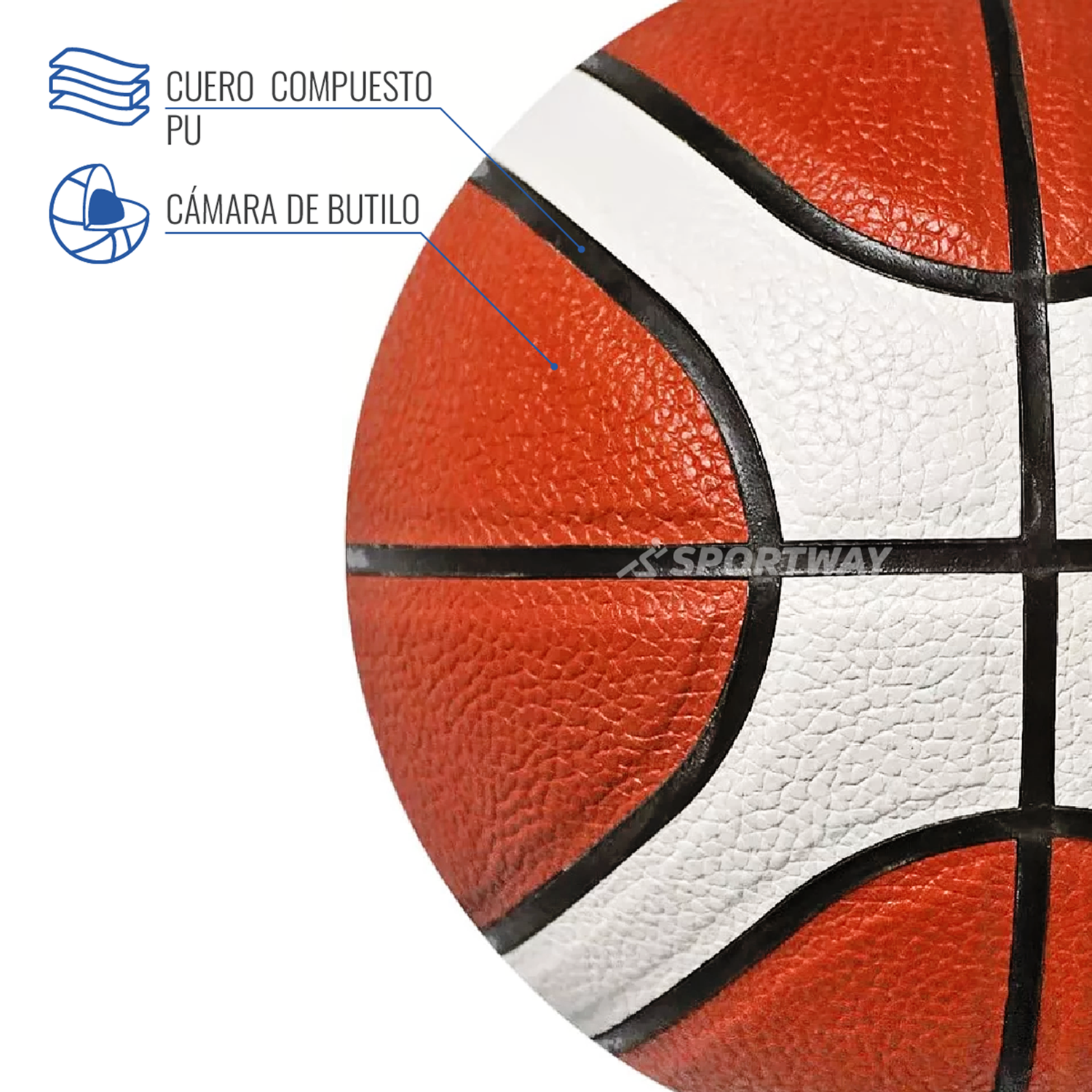 Balon Basquetbol Molten BG4000 Logo LNB Talla 7-2