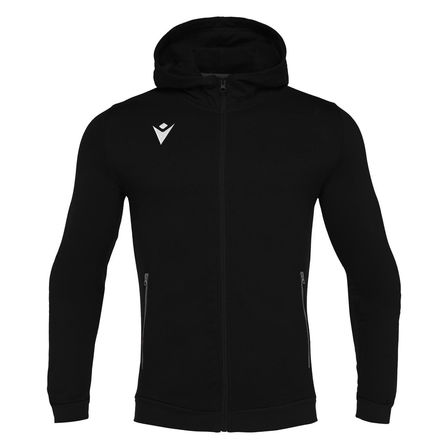Polerón Hoody Macron Cello Hombre Negro-0