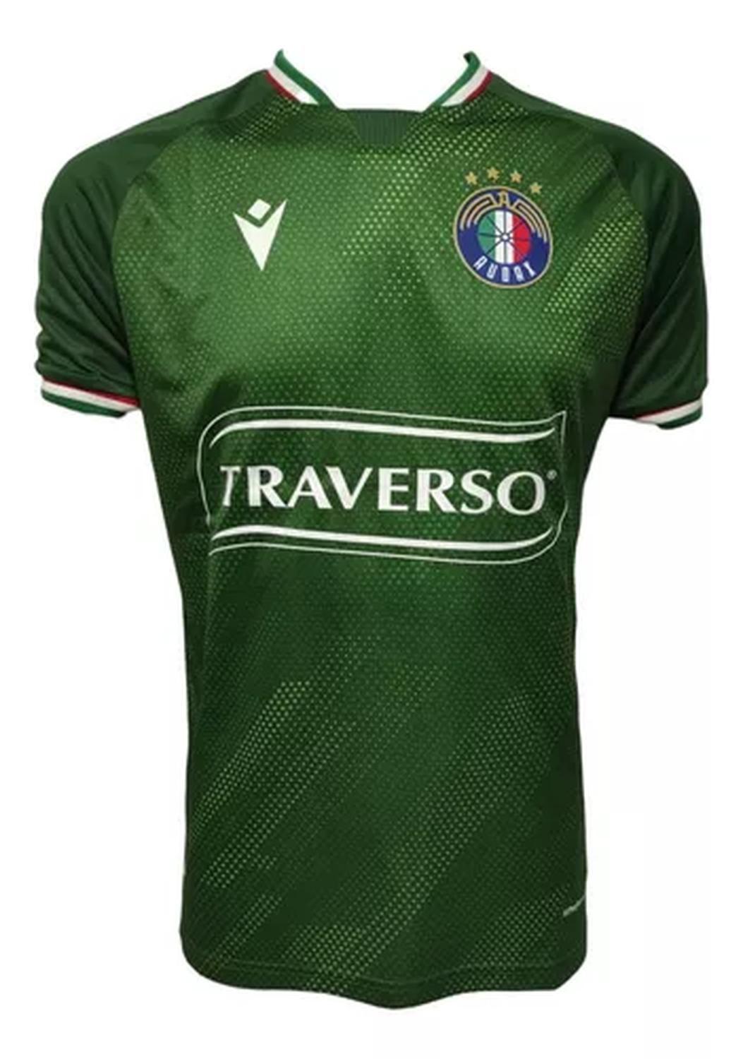 Camiseta Audax Italiano Jr Local 2024 Macron-0