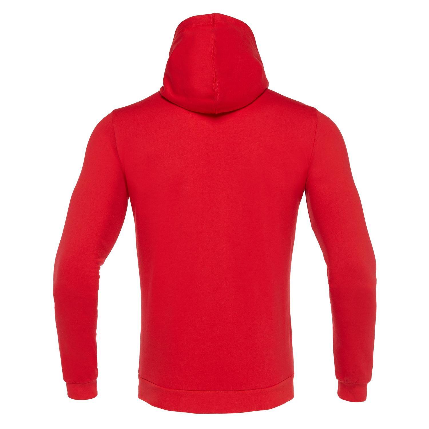 Polerón Hoody Macron Cello Hombre Rojo-4
