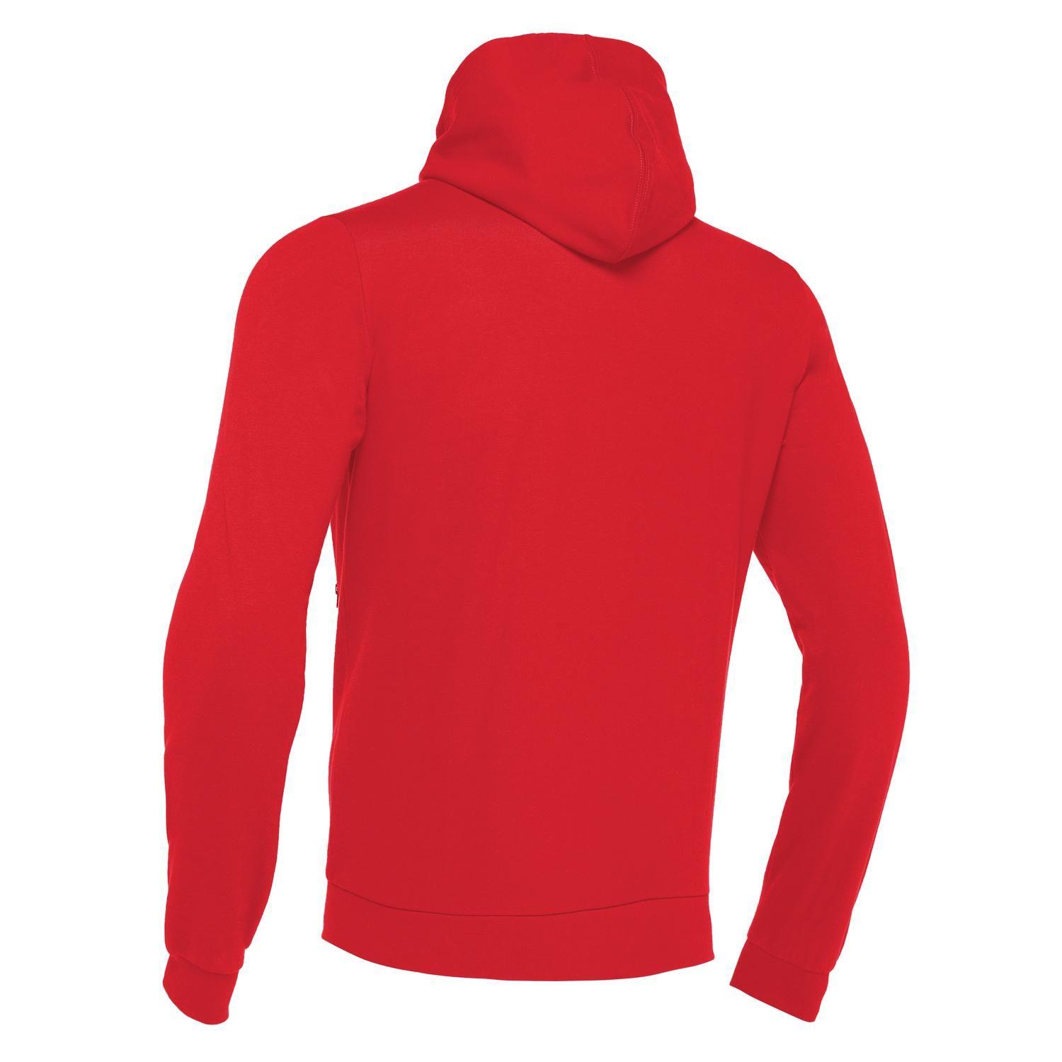 Polerón Hoody Macron Cello Hombre Rojo-5