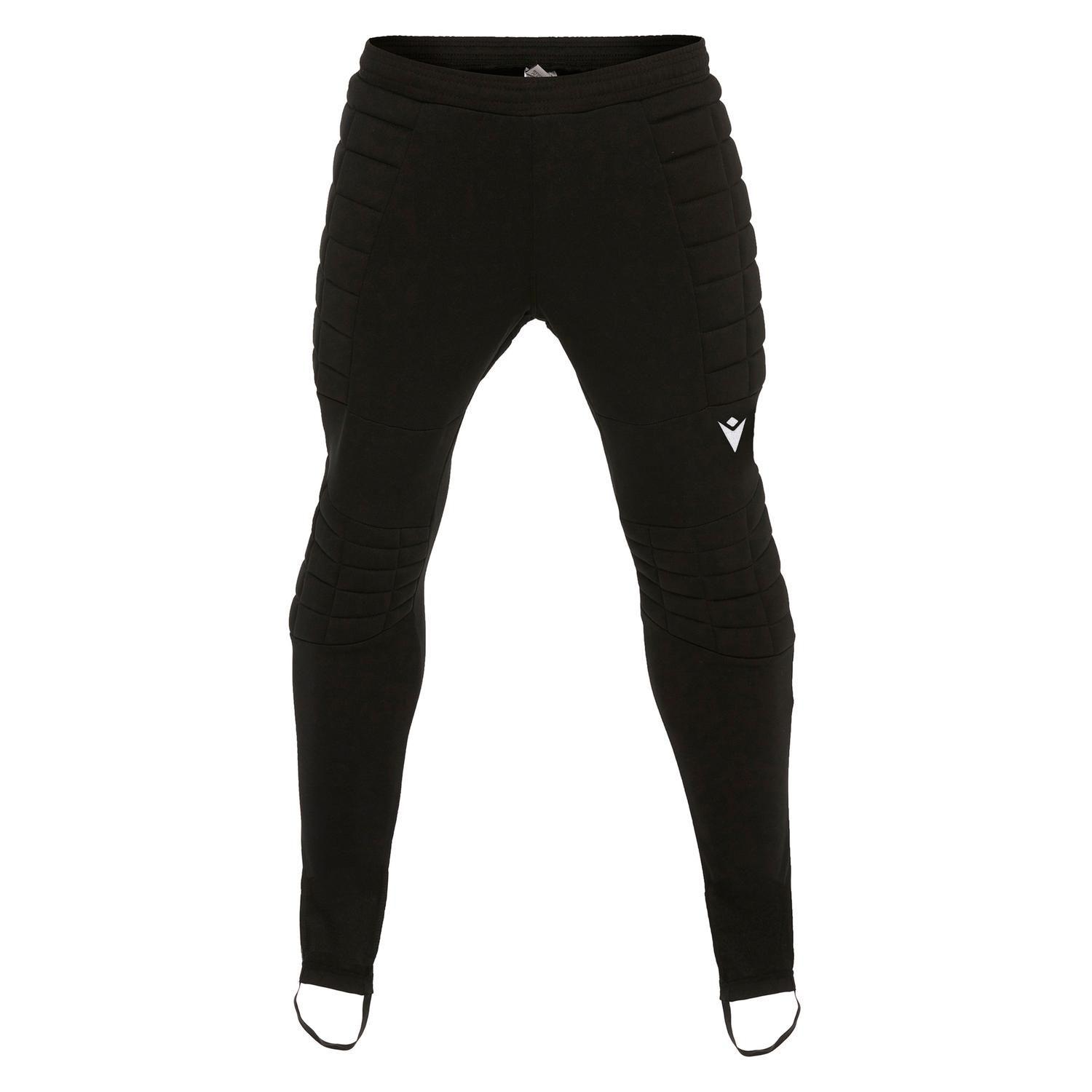 Pantalón Arquero con Protección Macron Lepus Hero Negro-0