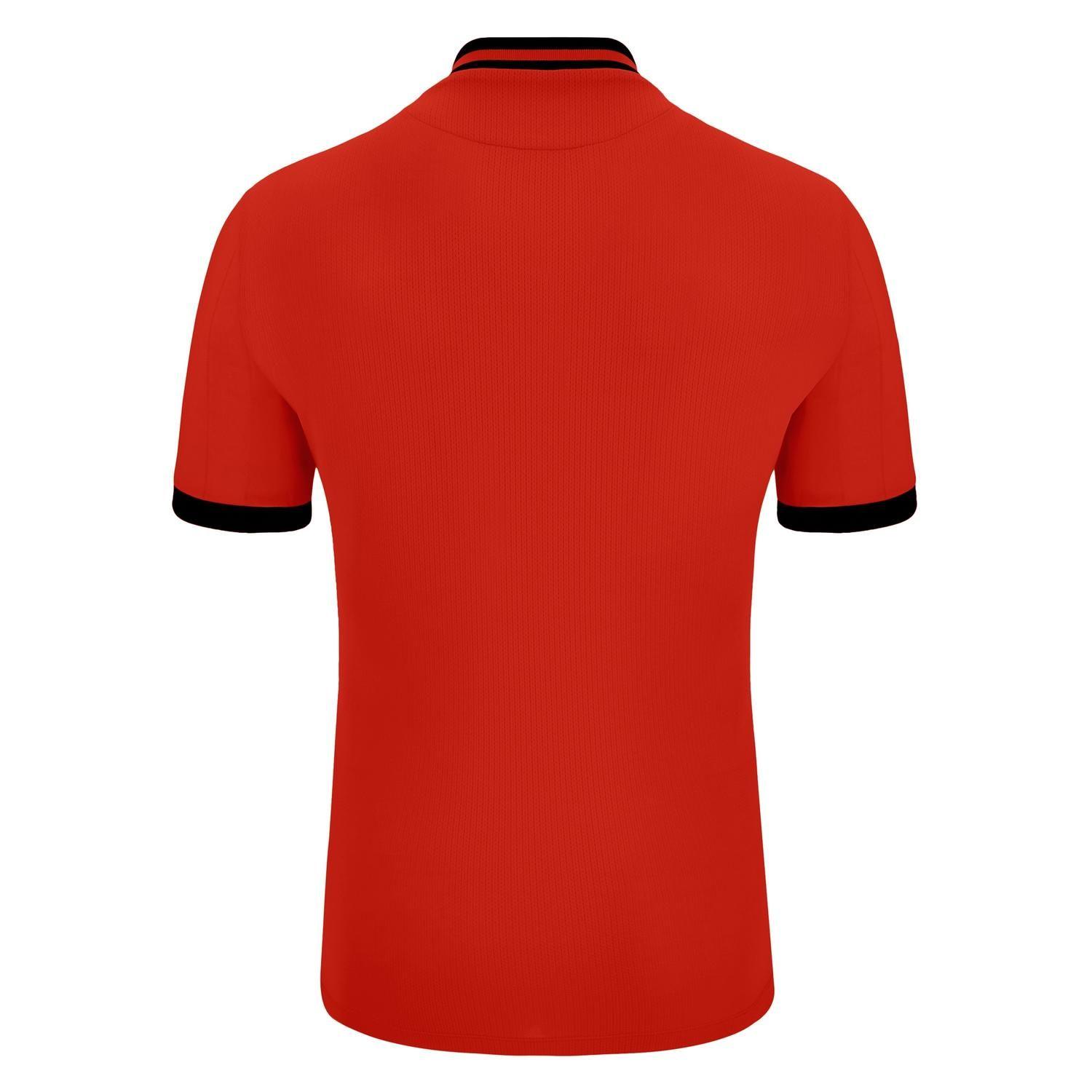Polera Halley Macron Hombre Rojo-5