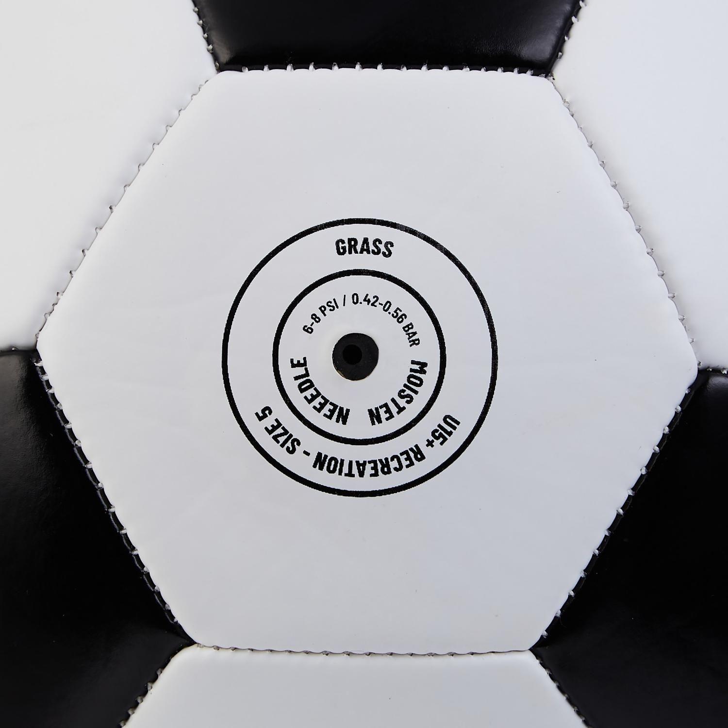 Balón de Fútbol Mitre Flare Blanco-Negro-4
