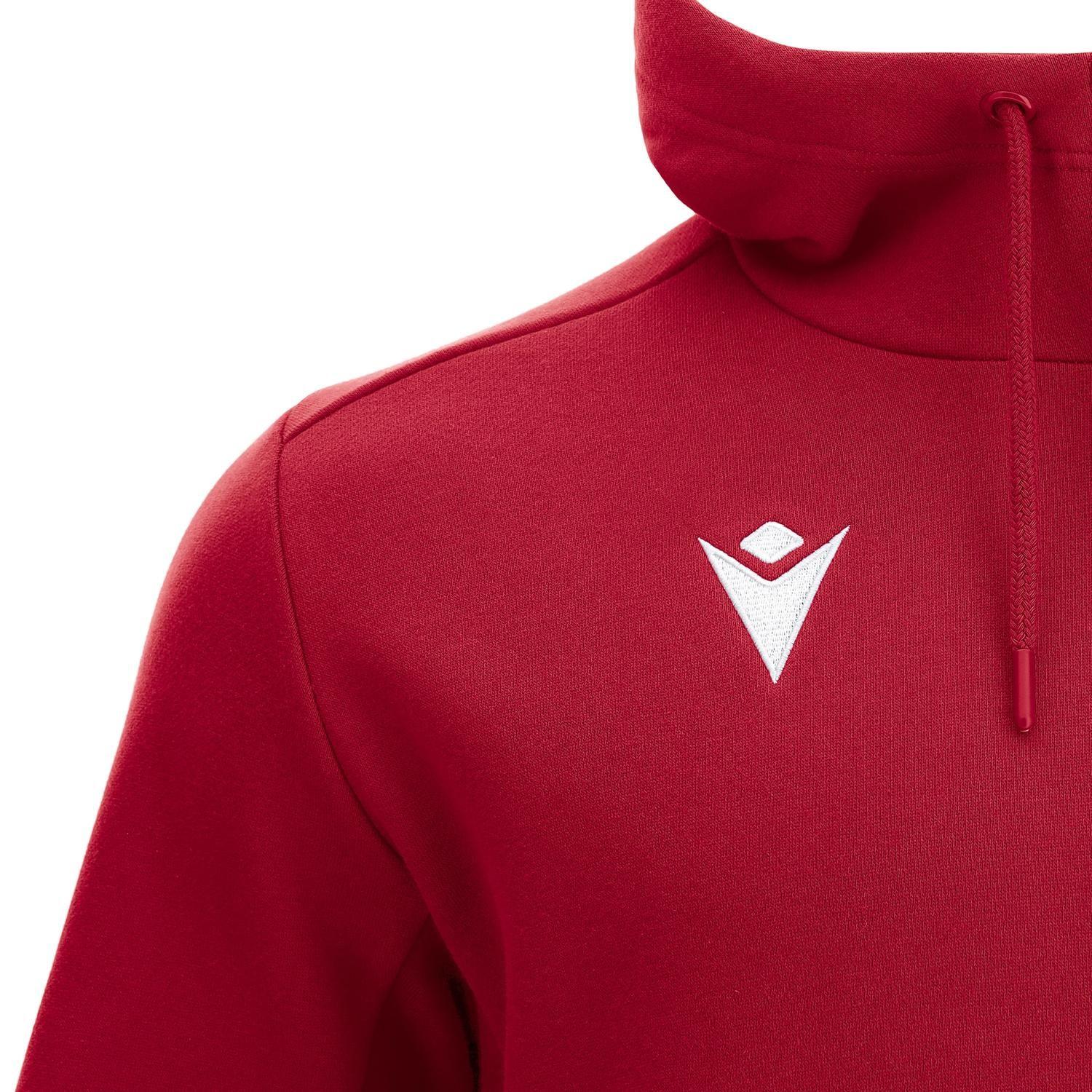 Polerón Hoody Dance Macron Hombre Rojo-2