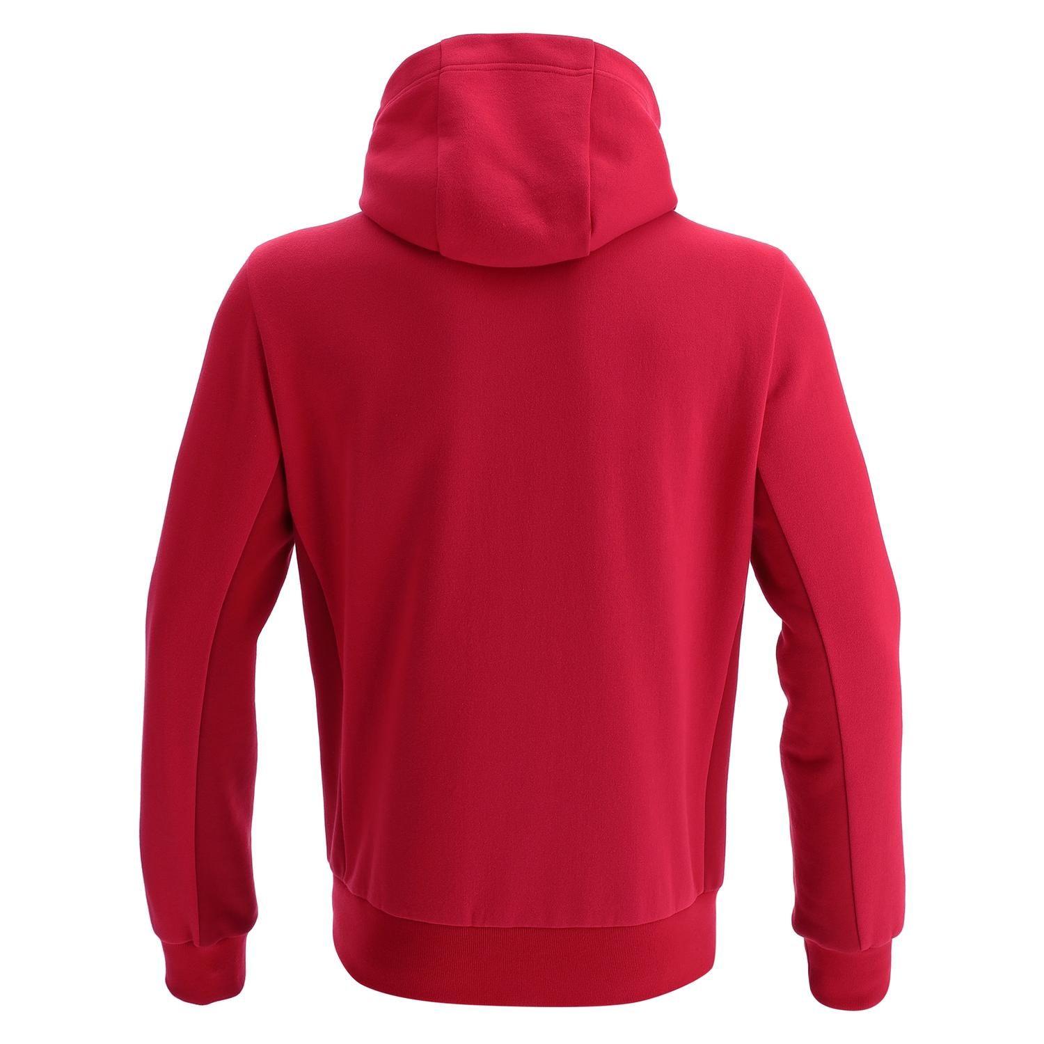 Polerón Hoody Dance Macron Hombre Rojo-3