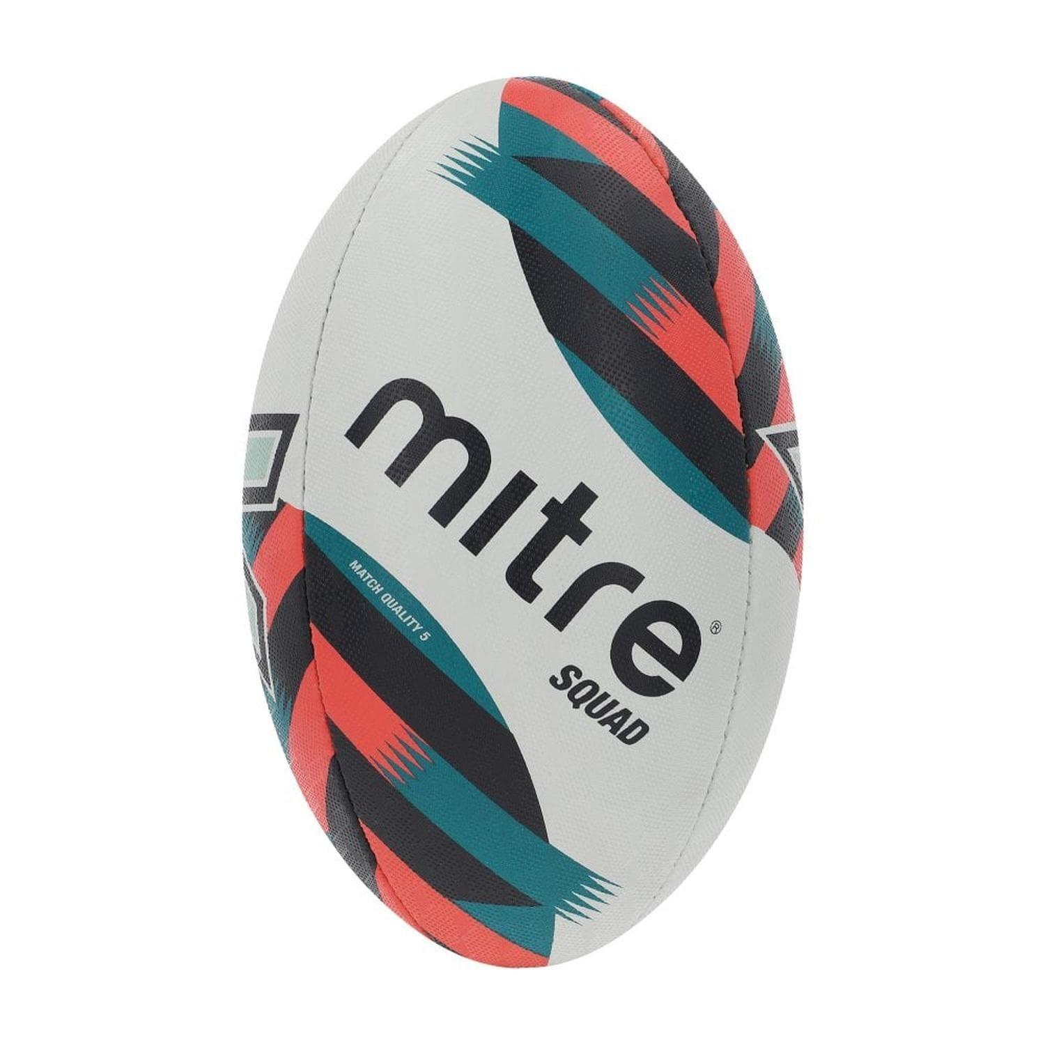 Balon Rugby Squad Mitre Blanco T.4-0