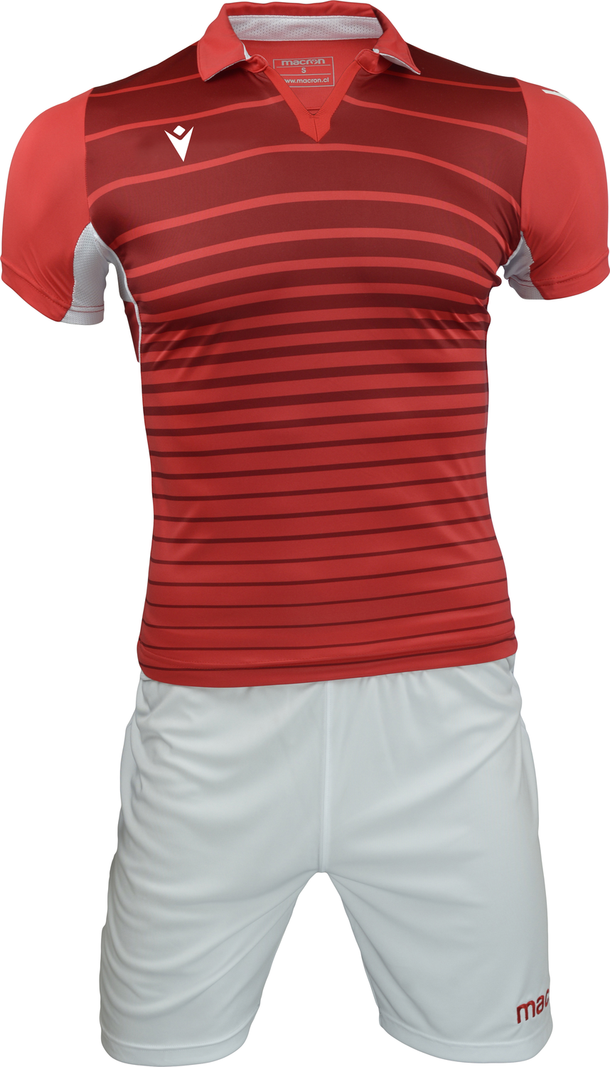Uniforme Fútbol Tabit Hero Adulto Rojo-Blanco-0