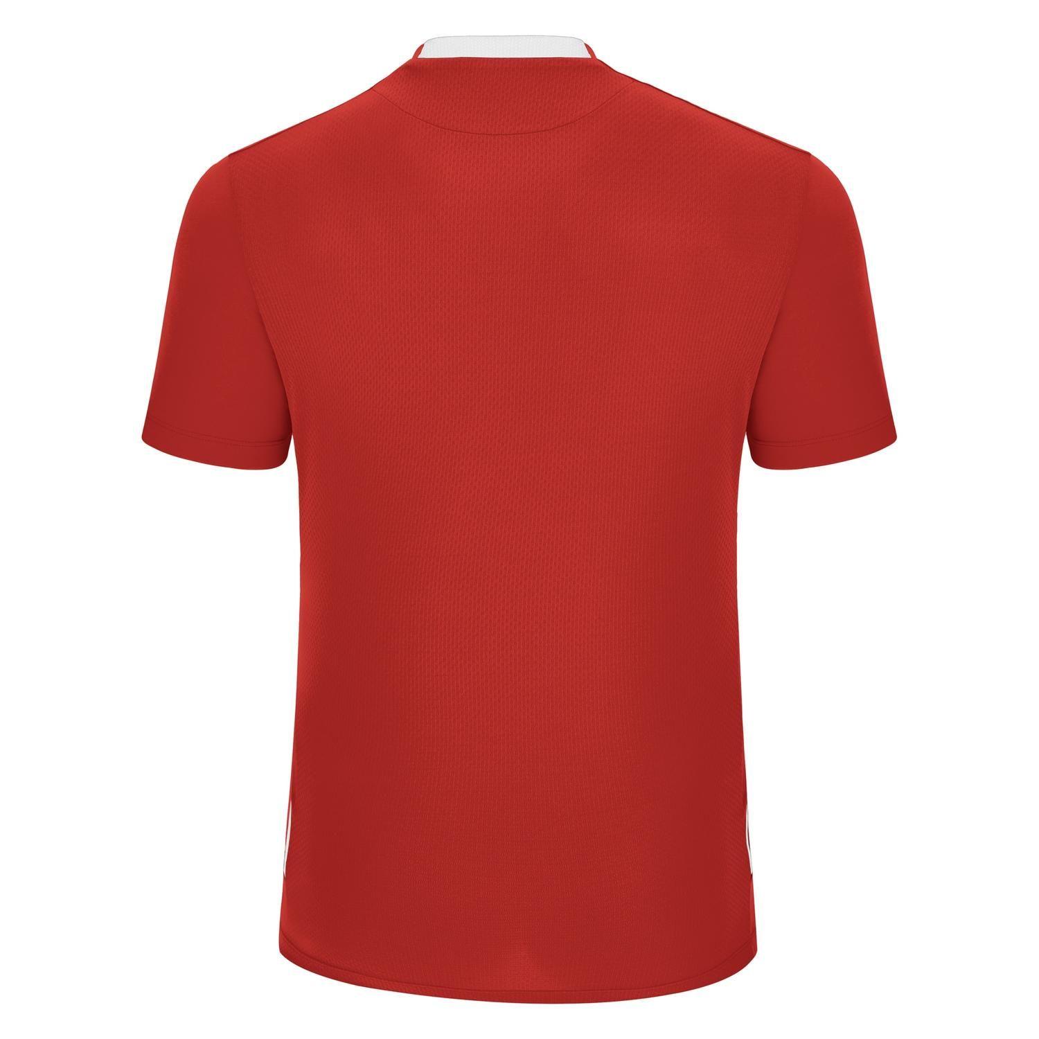 Polera Shedir Macron Hombre Rojo-5