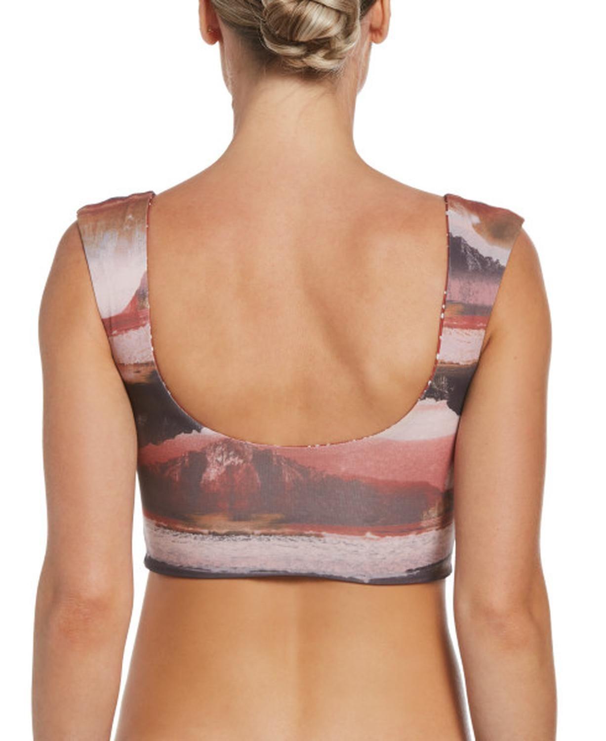 Crop Top Reversible NESSC318 Nike Swim Café-3