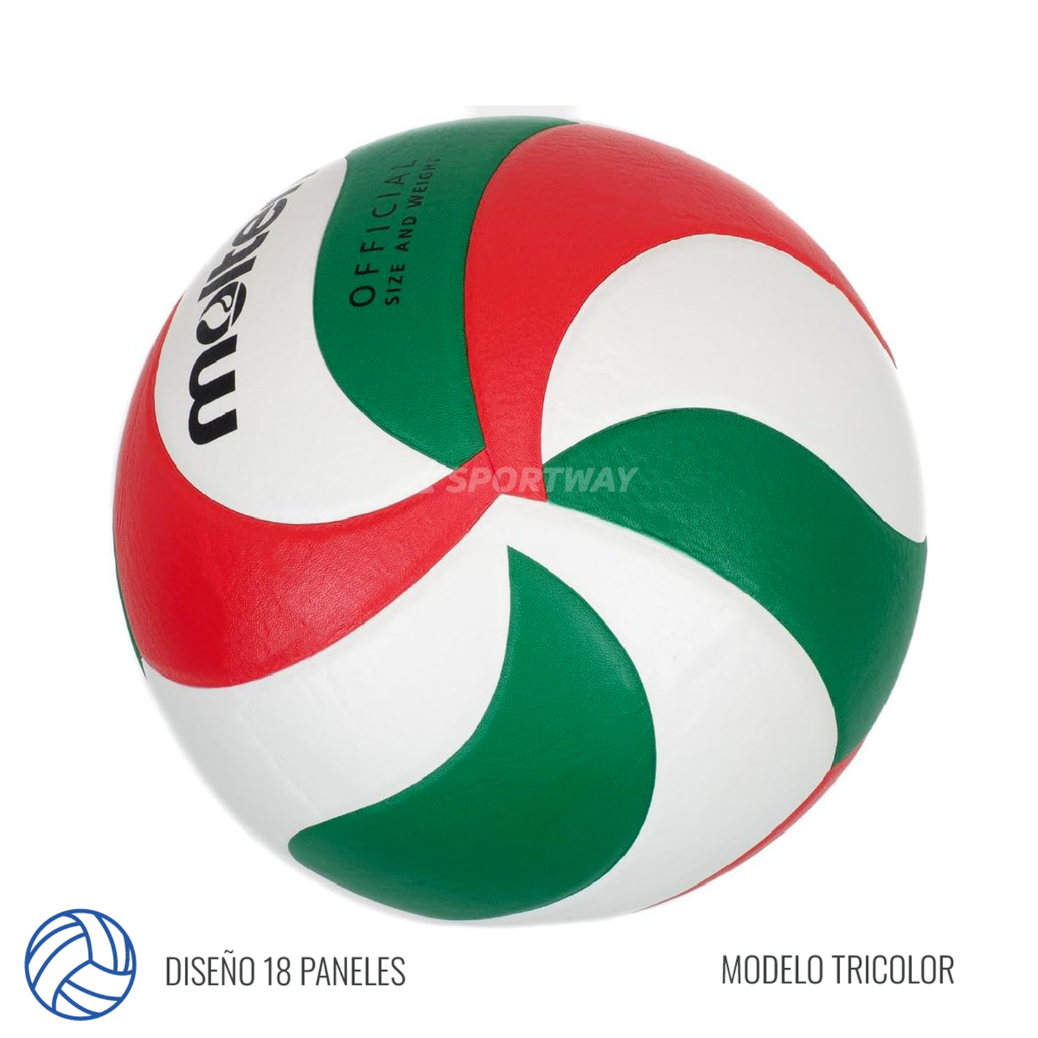 Balón de Vóleibol Molten V5M 3500 Soft Touch-2