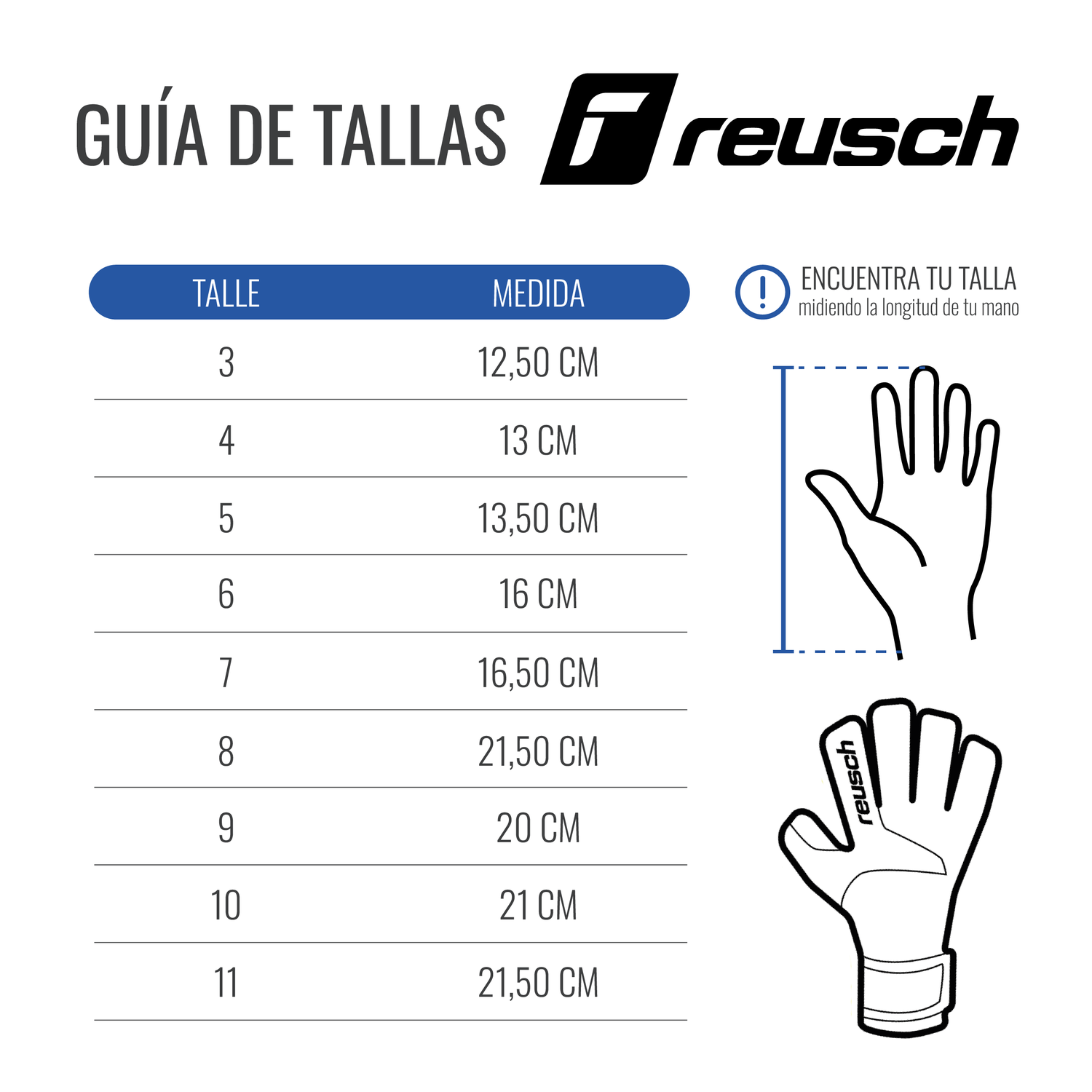 Guante Arquero Reusch Attrakt Starter Solid Junior GK25-7