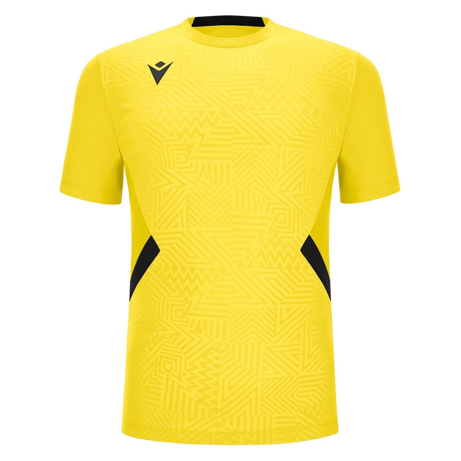 Polera Shedir Macron Hombre Amarillo-0