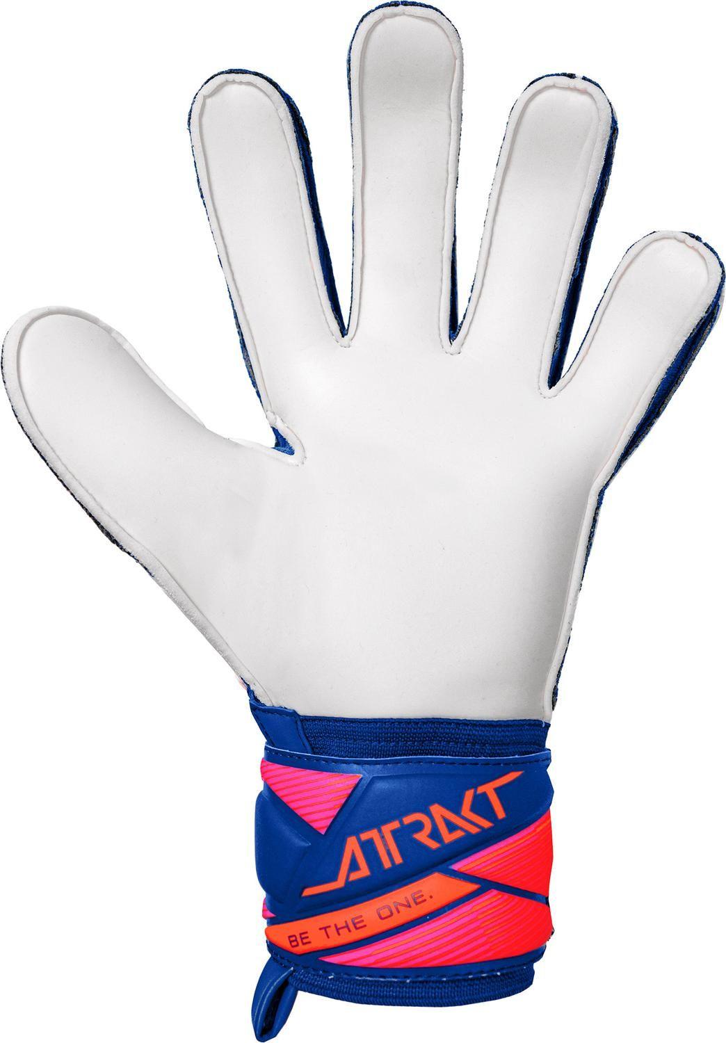 Guante Arquero Reusch Attrakt Solid Azulino GK26-2