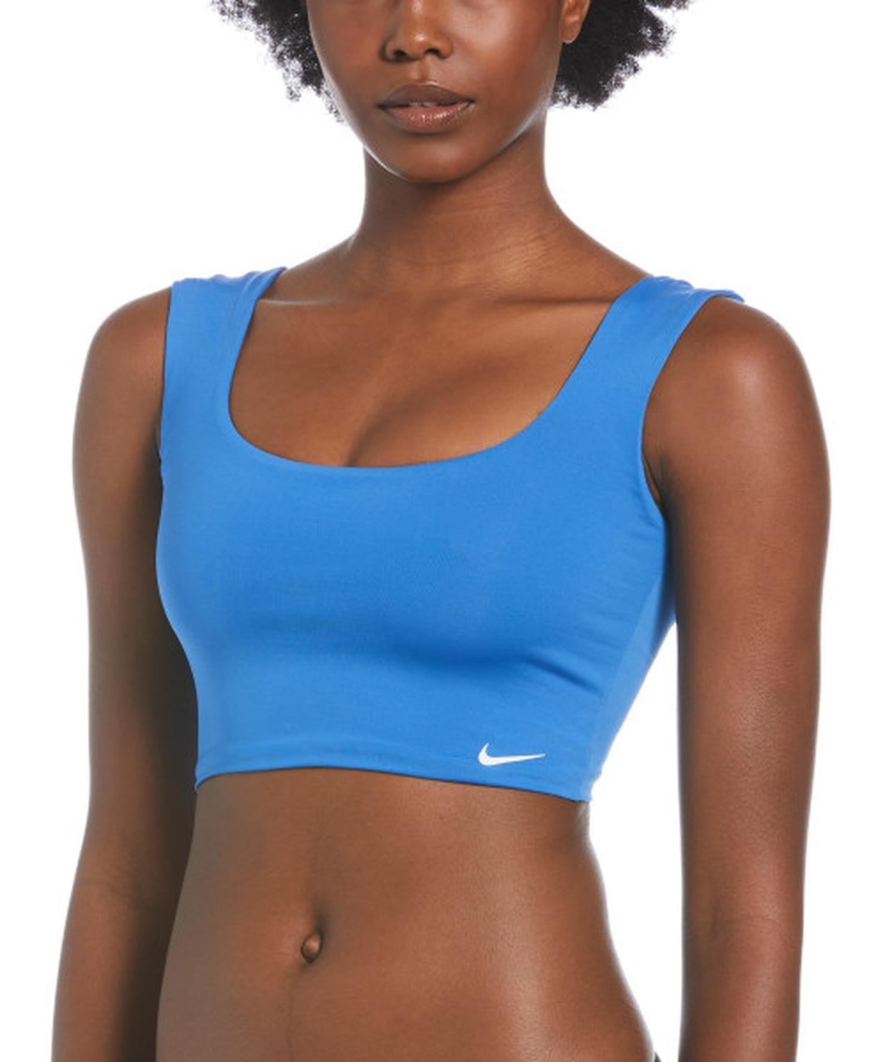 Crop Top NESSC235 Nike Swim Azulino-0