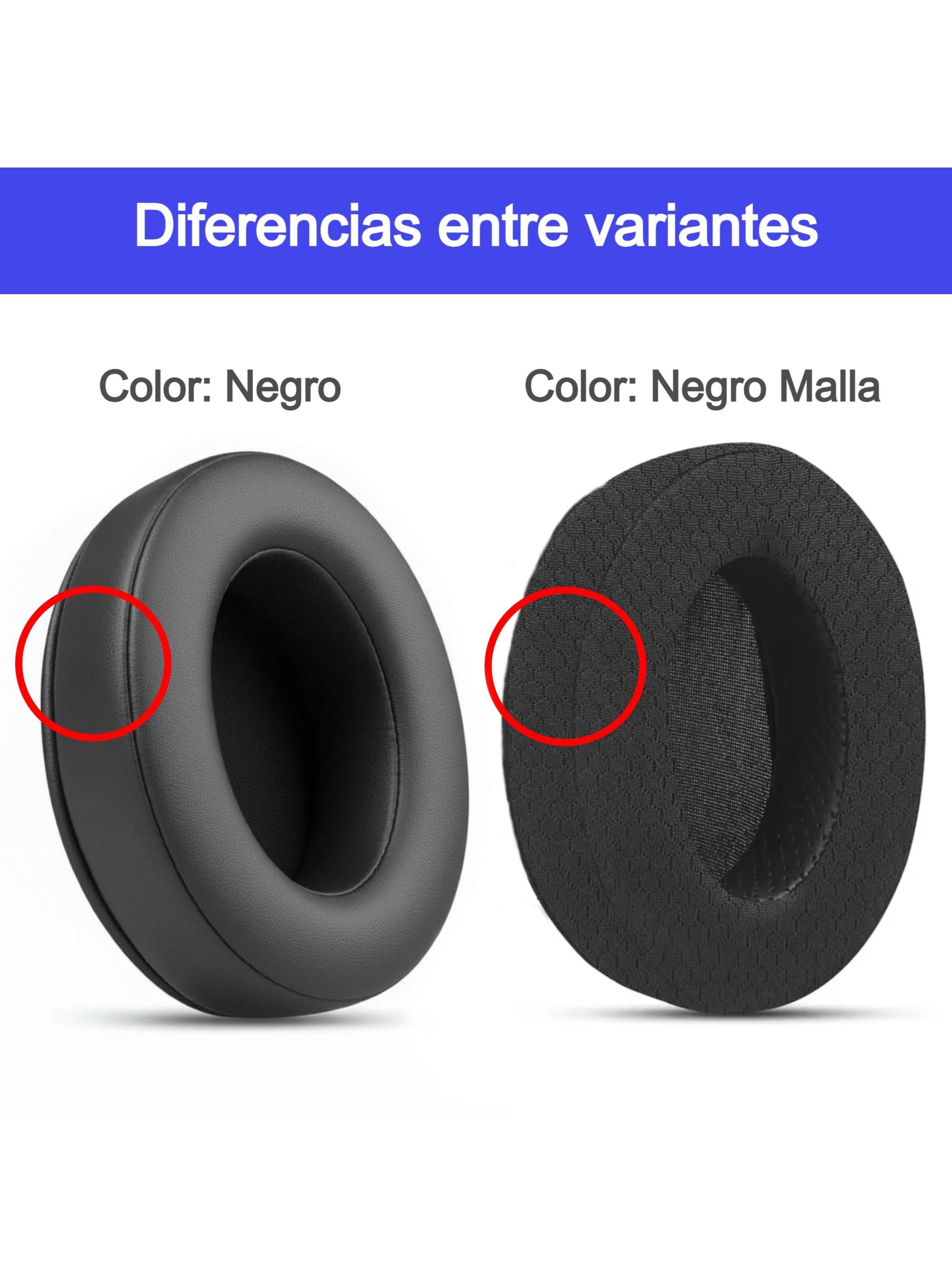 Almohadillas Para Audio Technica M50x M40x Hyperx - Tela-4