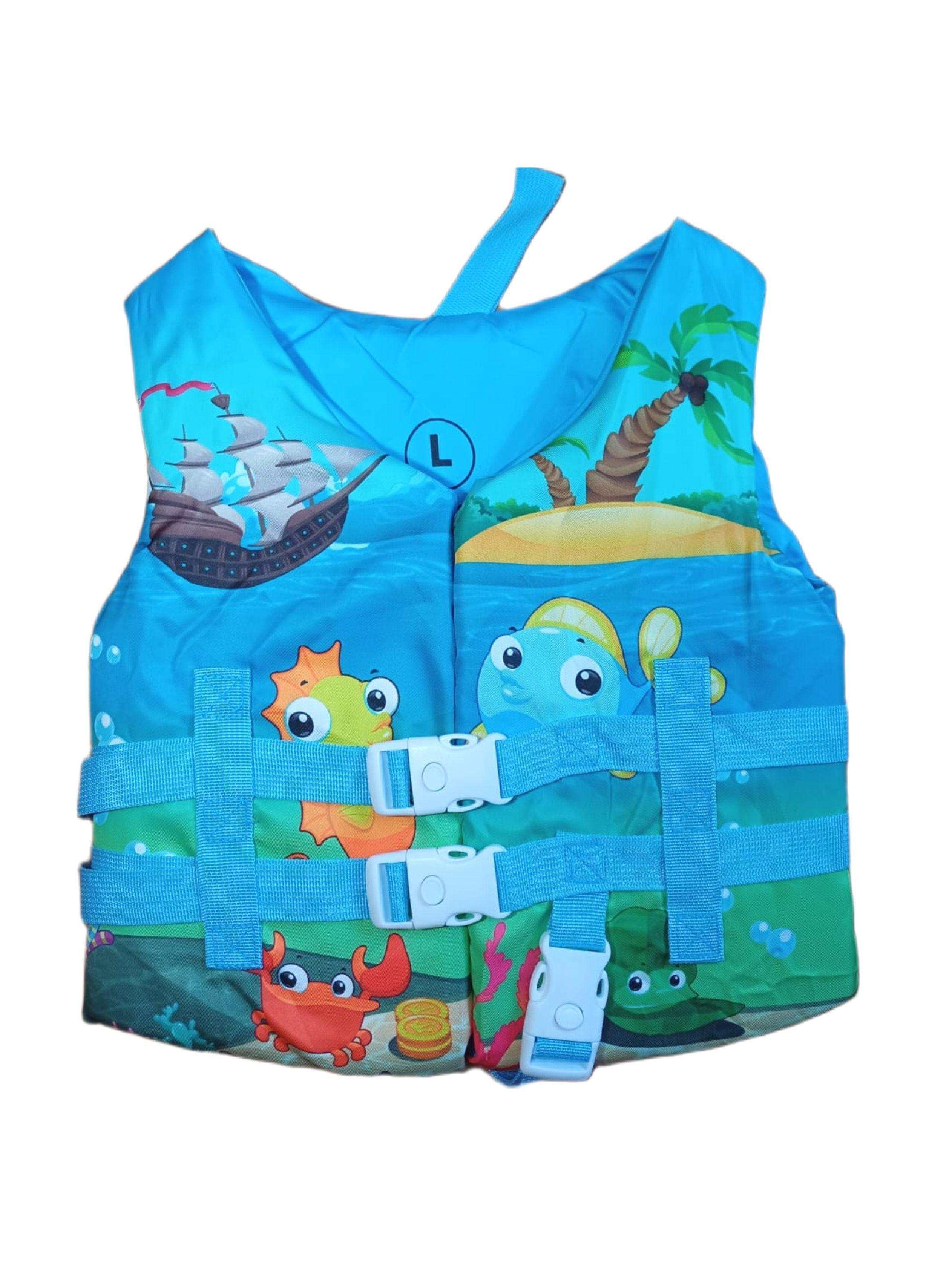 Chaleco Flotador Salvavidas Infantil Niño Niña 5-10 años Talla L-0