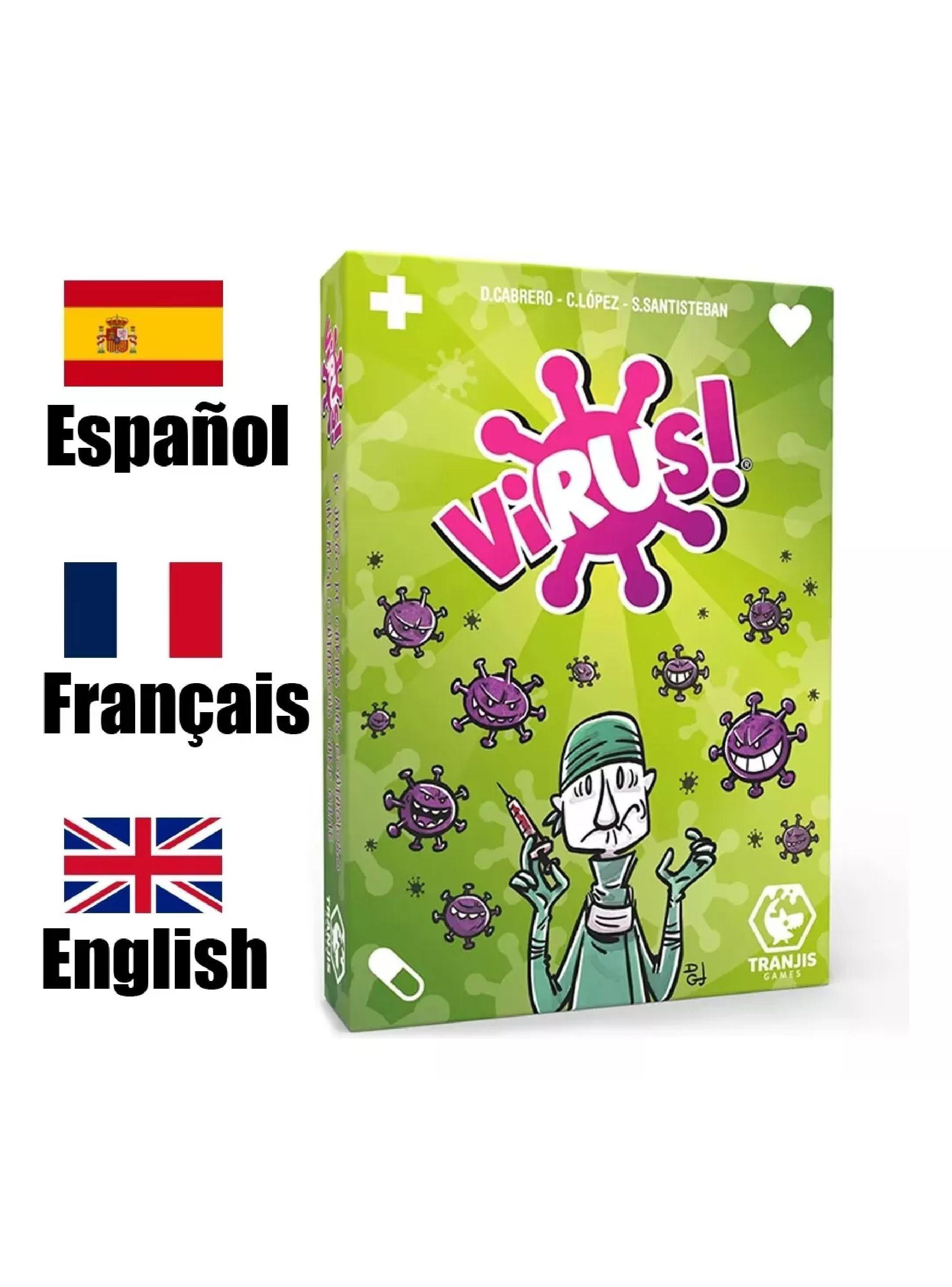 Virus! Juego De Cartas Mesa En Español - Tranjis Games-3