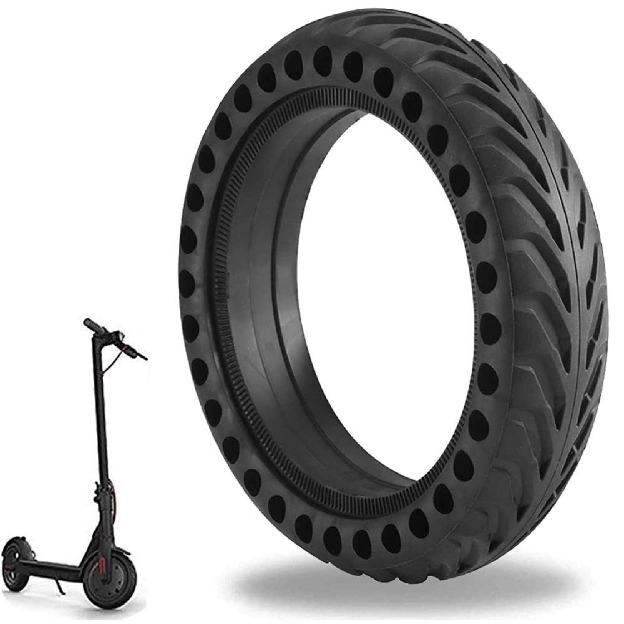 Neumático Solido Rueda Caucho 8.5x2 81/2x2 Para Scooter M365-0