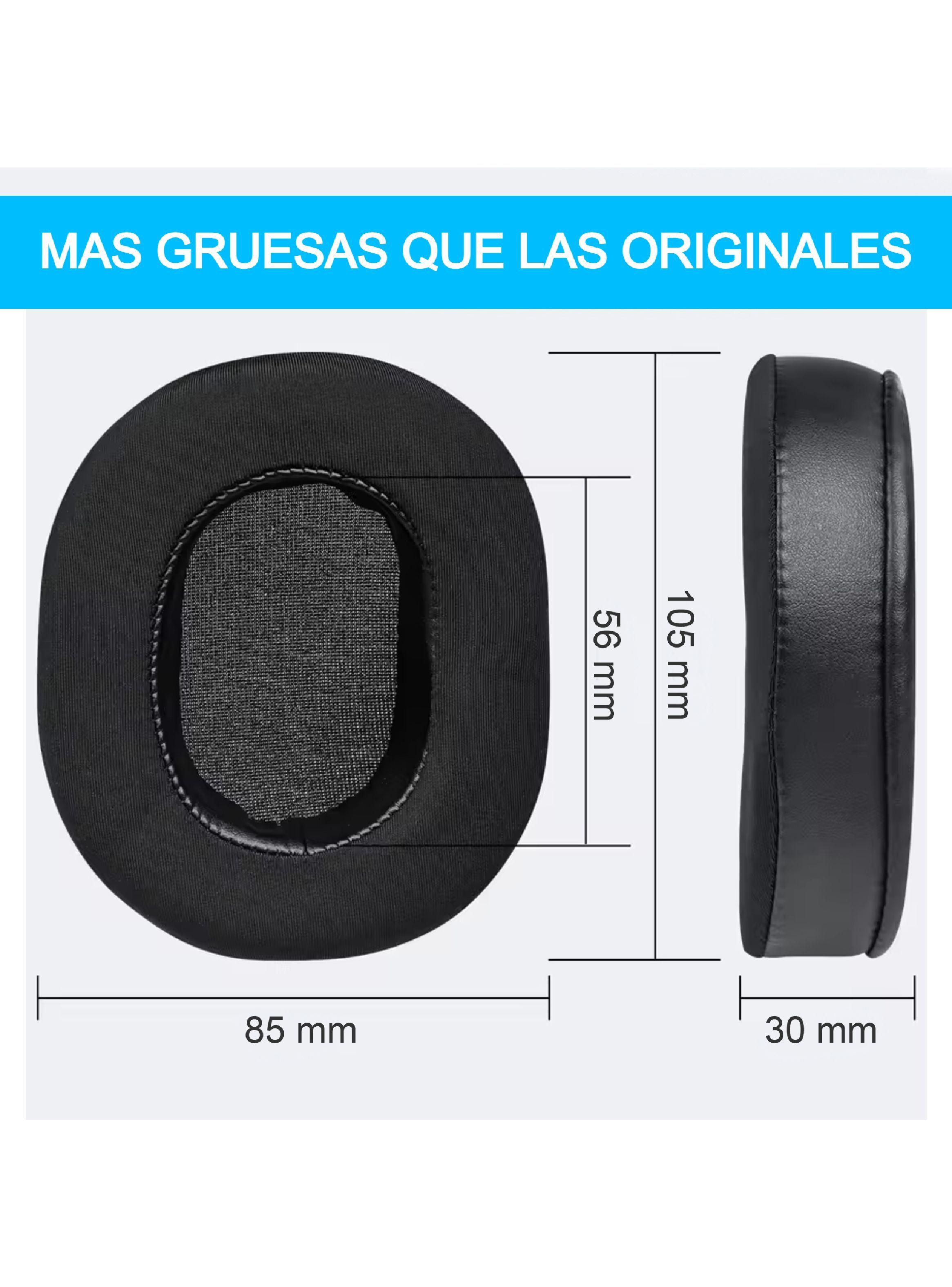 Almohadillas Con Gel Para Audifonos Audio Technica, Hyperx, Otros-3