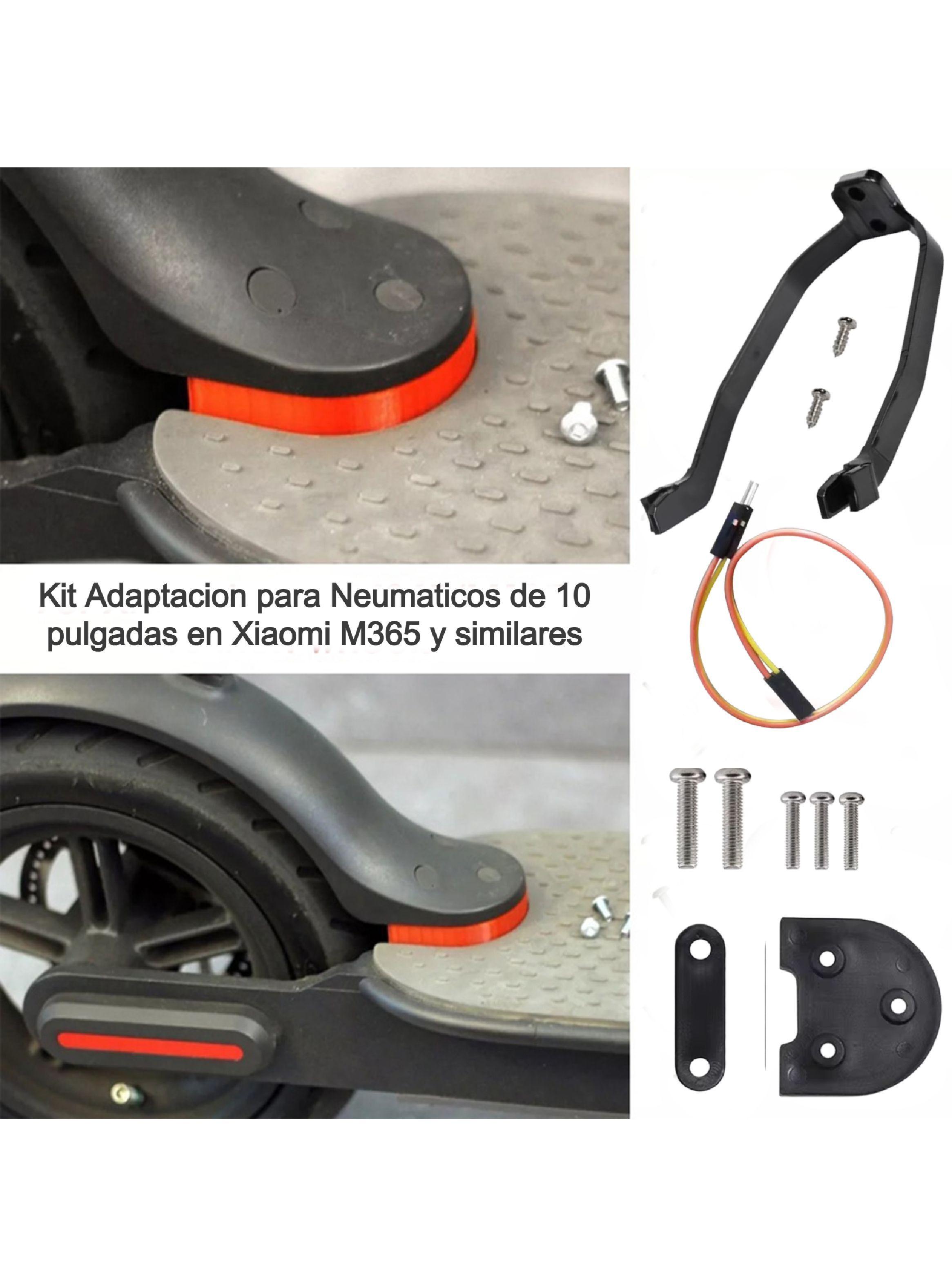 Kit Espaciador Tapabarro y Pata Para Xiaomi M365, Pro con Neumaticos 10?-1