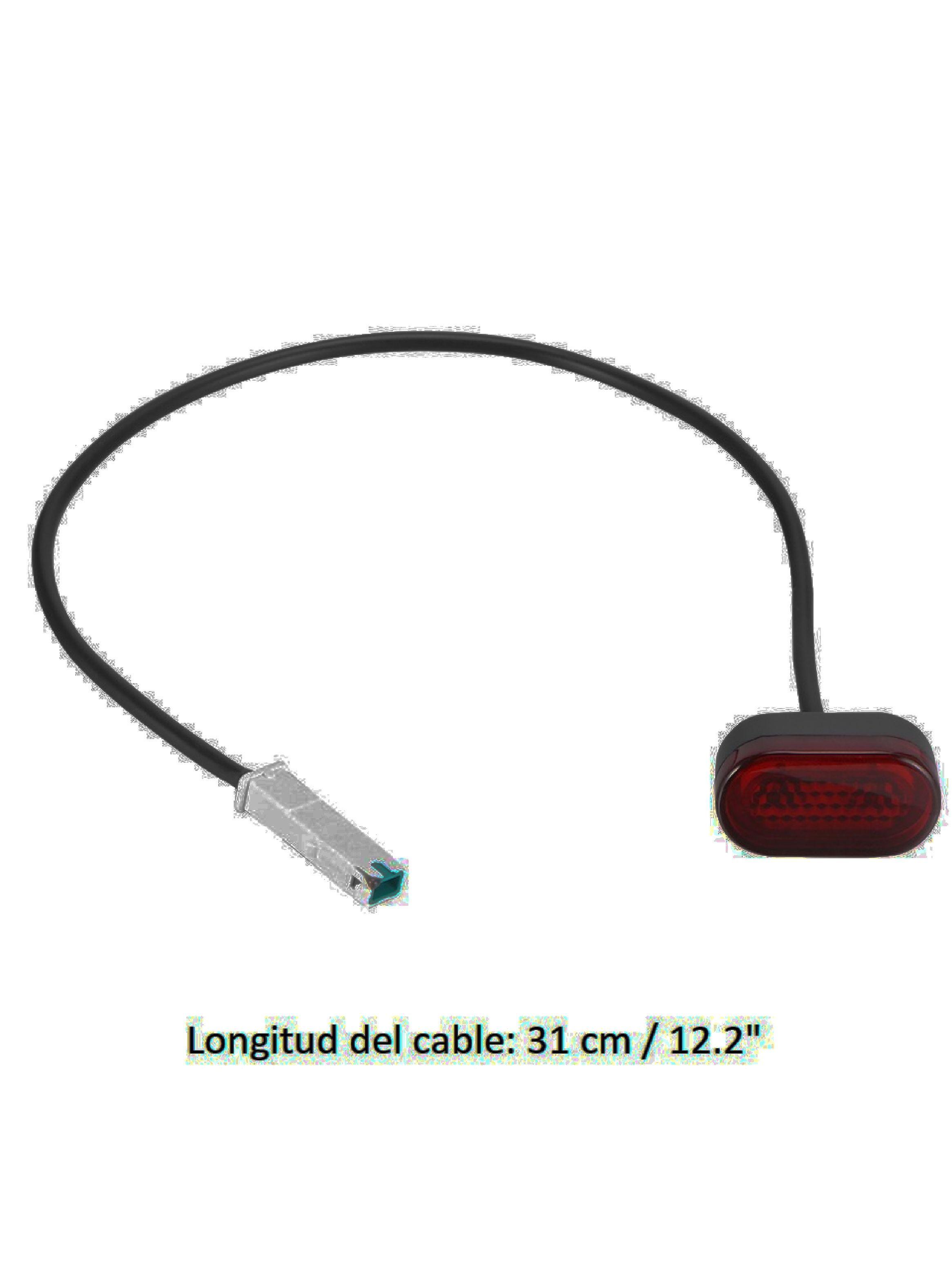 Tapabarro Trasero Para Scooter Xiaomi M365 + Luz + Sujetador-5