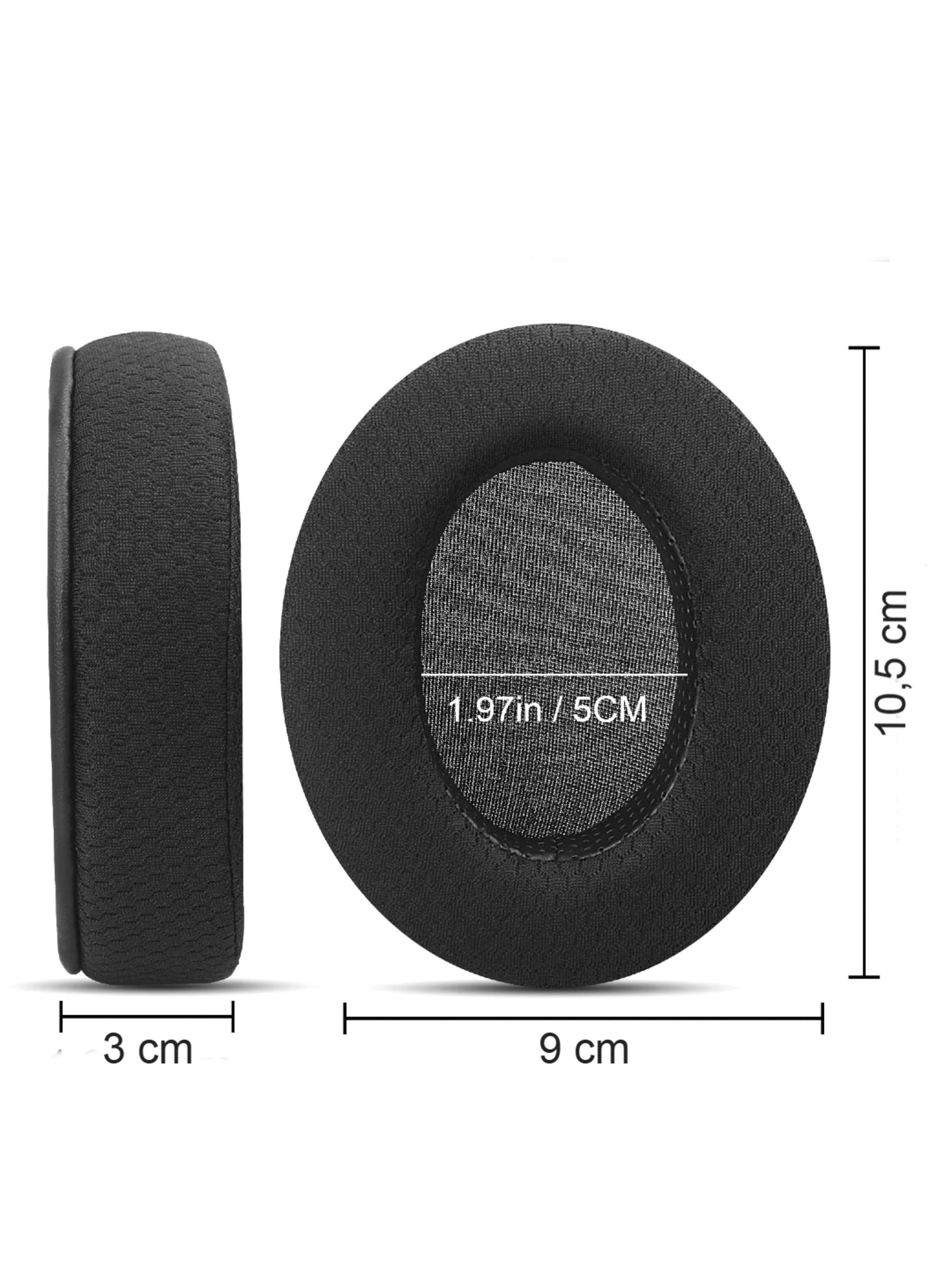 Almohadillas Para Audio Technica M50x M40x Hyperx - Cuero-2