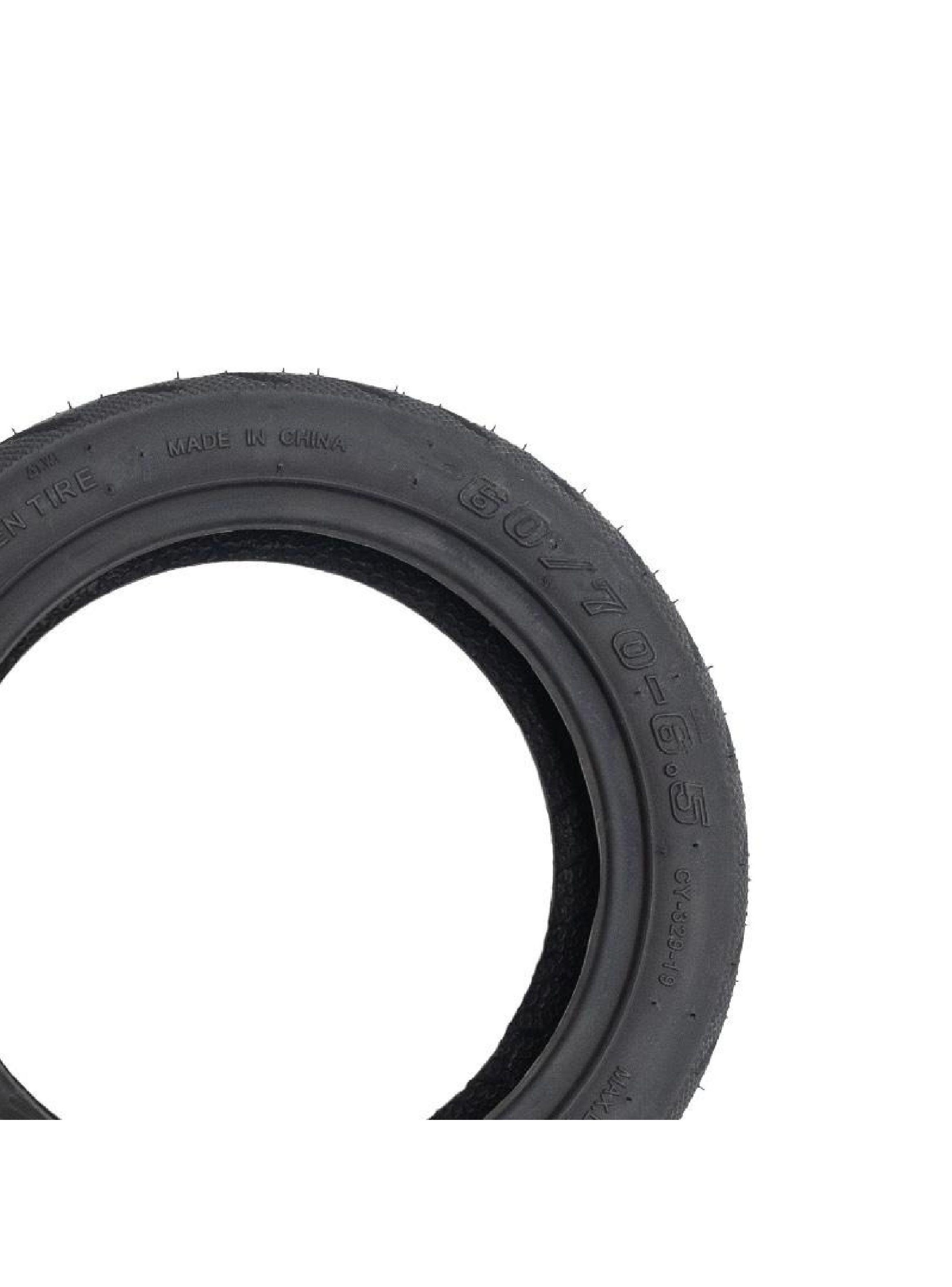Neumático 60/70-6.5 + Camara 90º Para Scooter Ninebot Max G30 y Otros-1