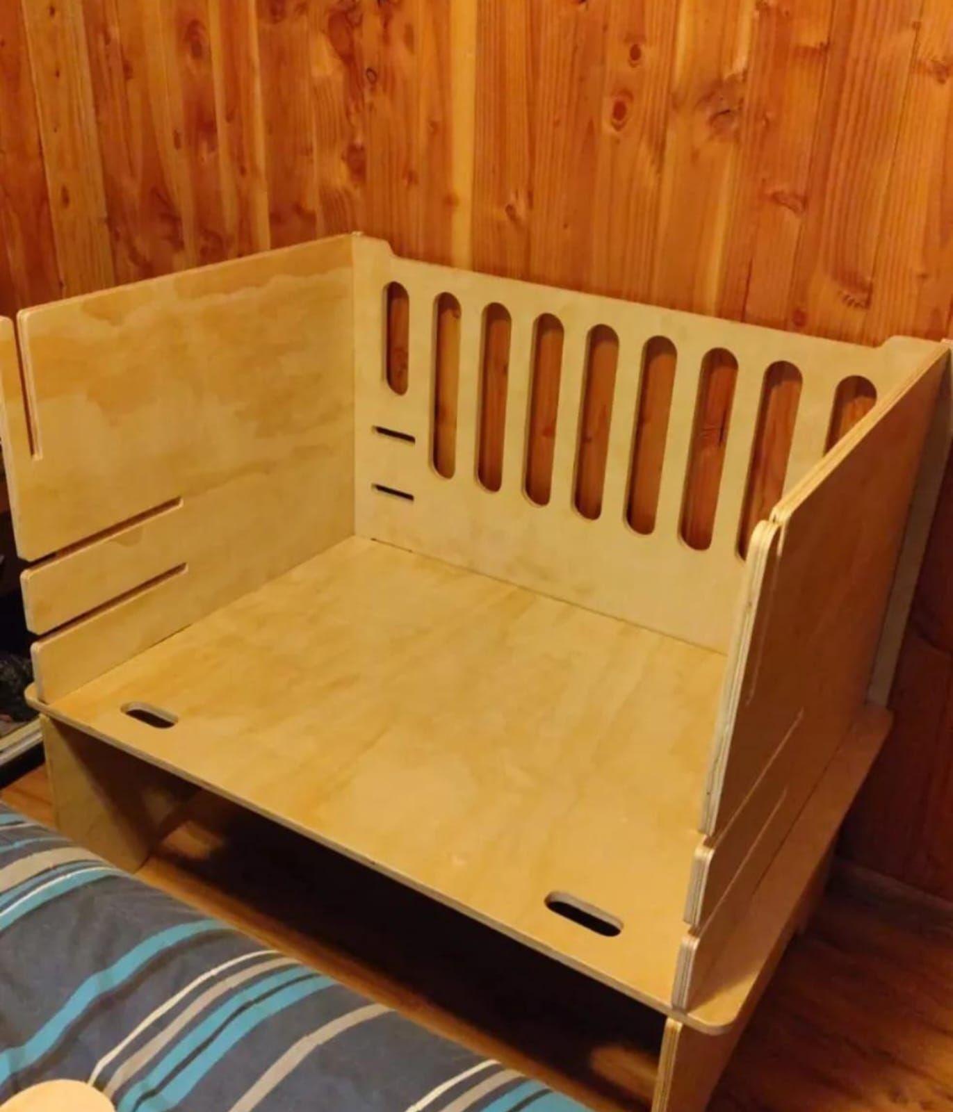 Cuna Colecho de Madera-2
