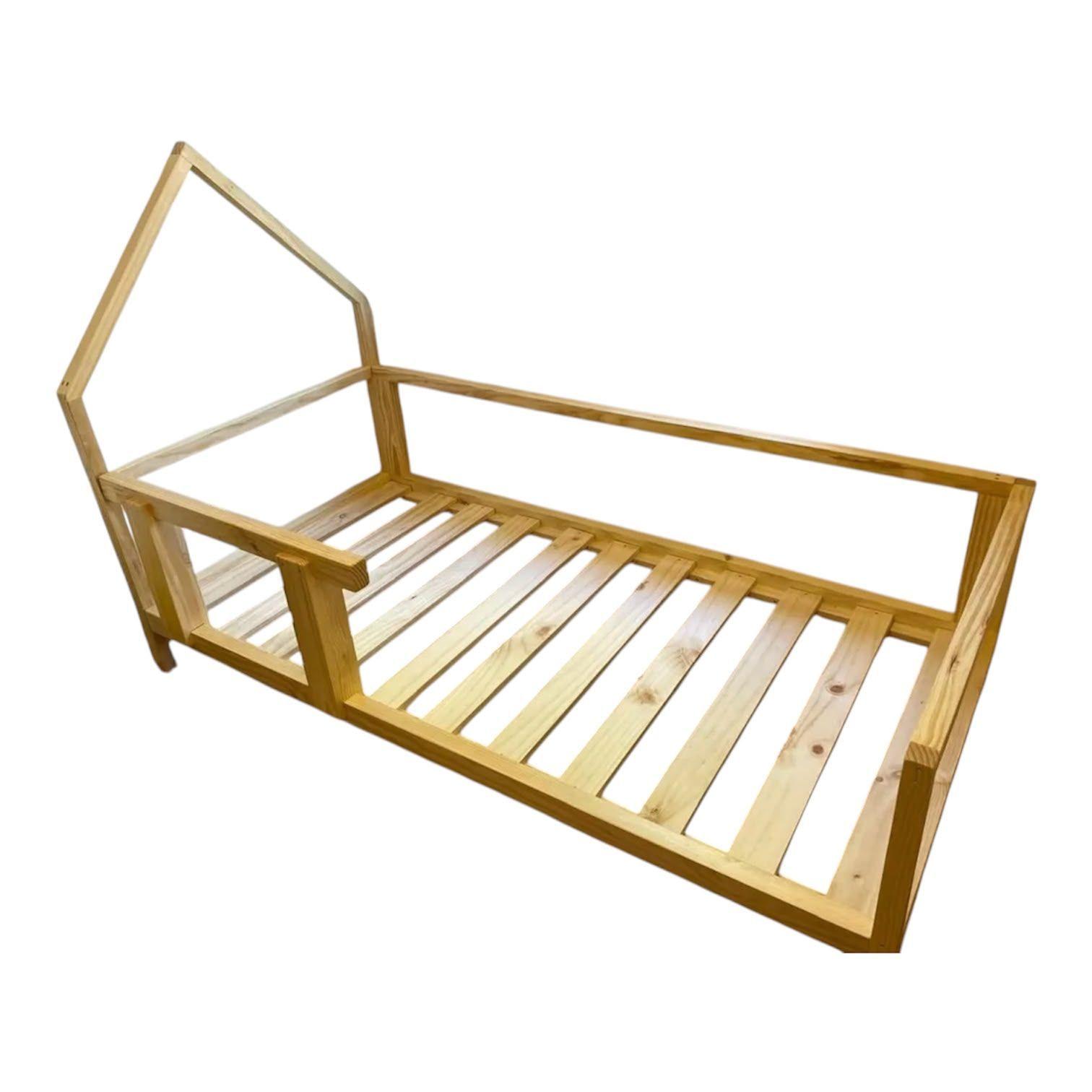 Cama Casita Montessori 1 plaza-0