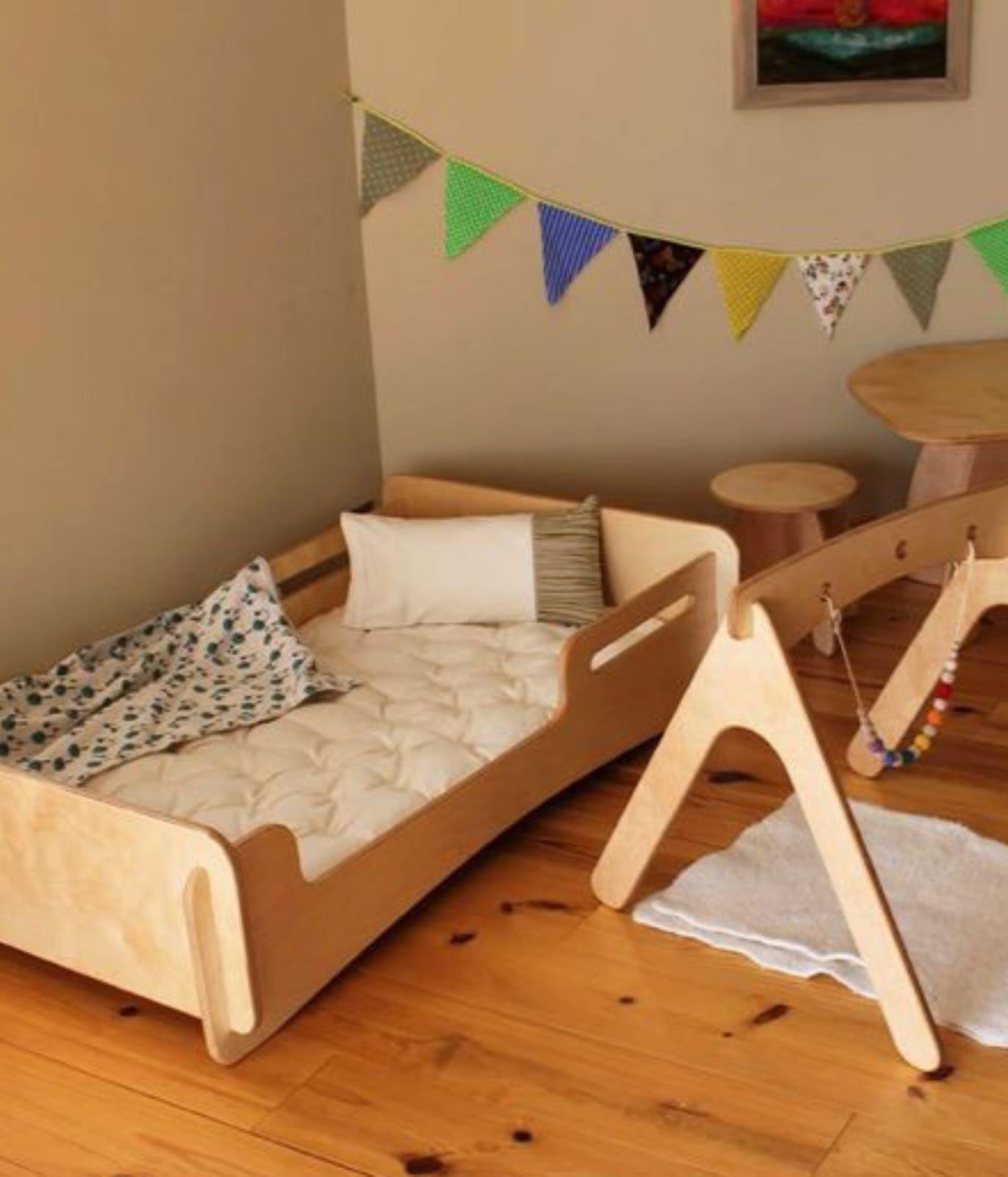 cama ensamblada Montessori Plaza Media-2