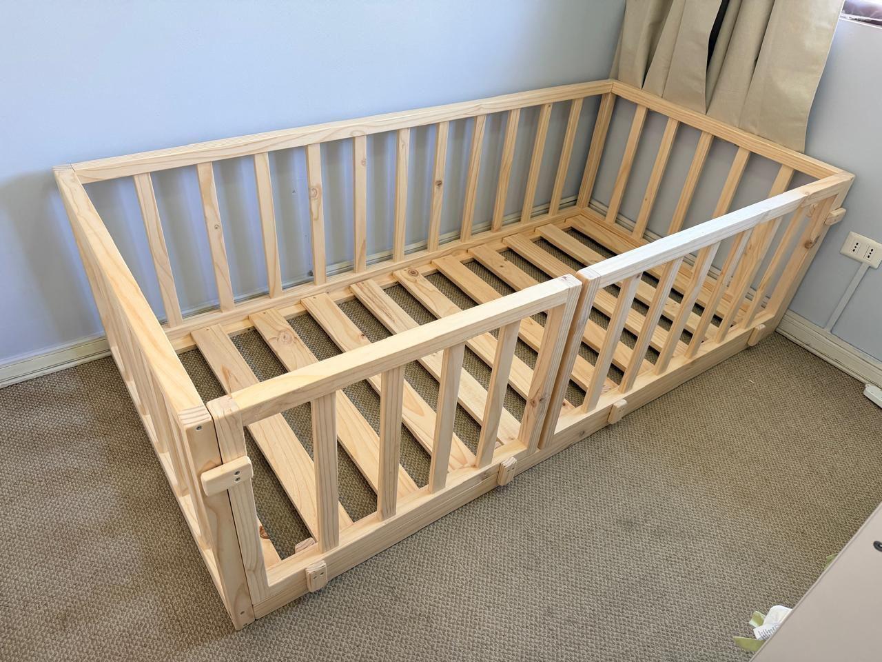 Cama Corral Montessori Plaza Media-2