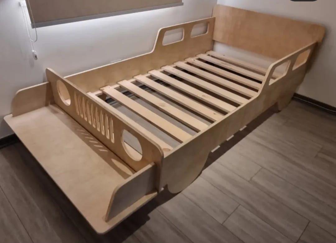 cama infantil estilo Jeep Plaza Media-2