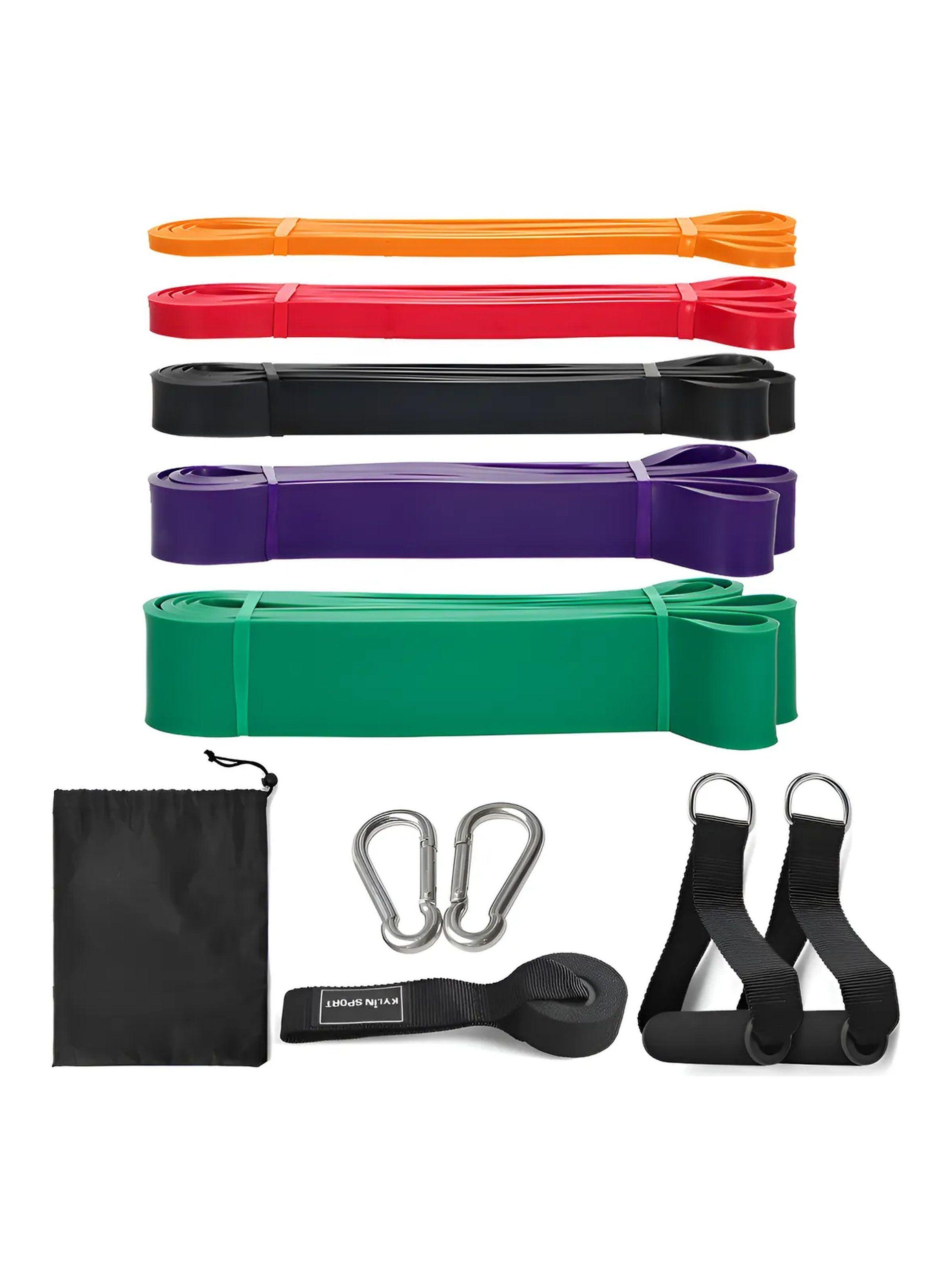 Bandas de Resistencia Elásticas Multicolor 2080mm Espesor 4.5mm-0