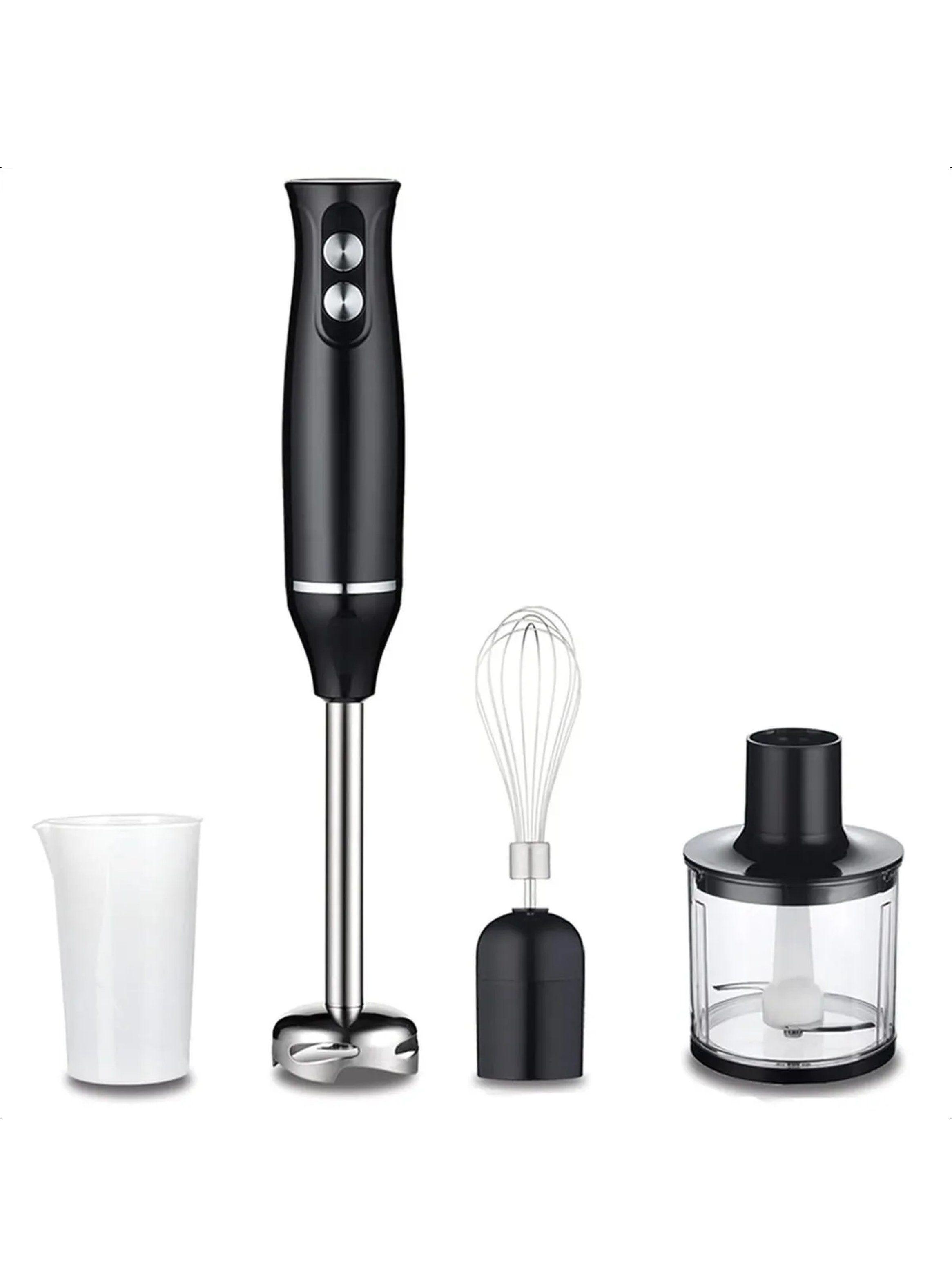 Batidora de Mano 4 en 1 500W Acero Inoxidable-9