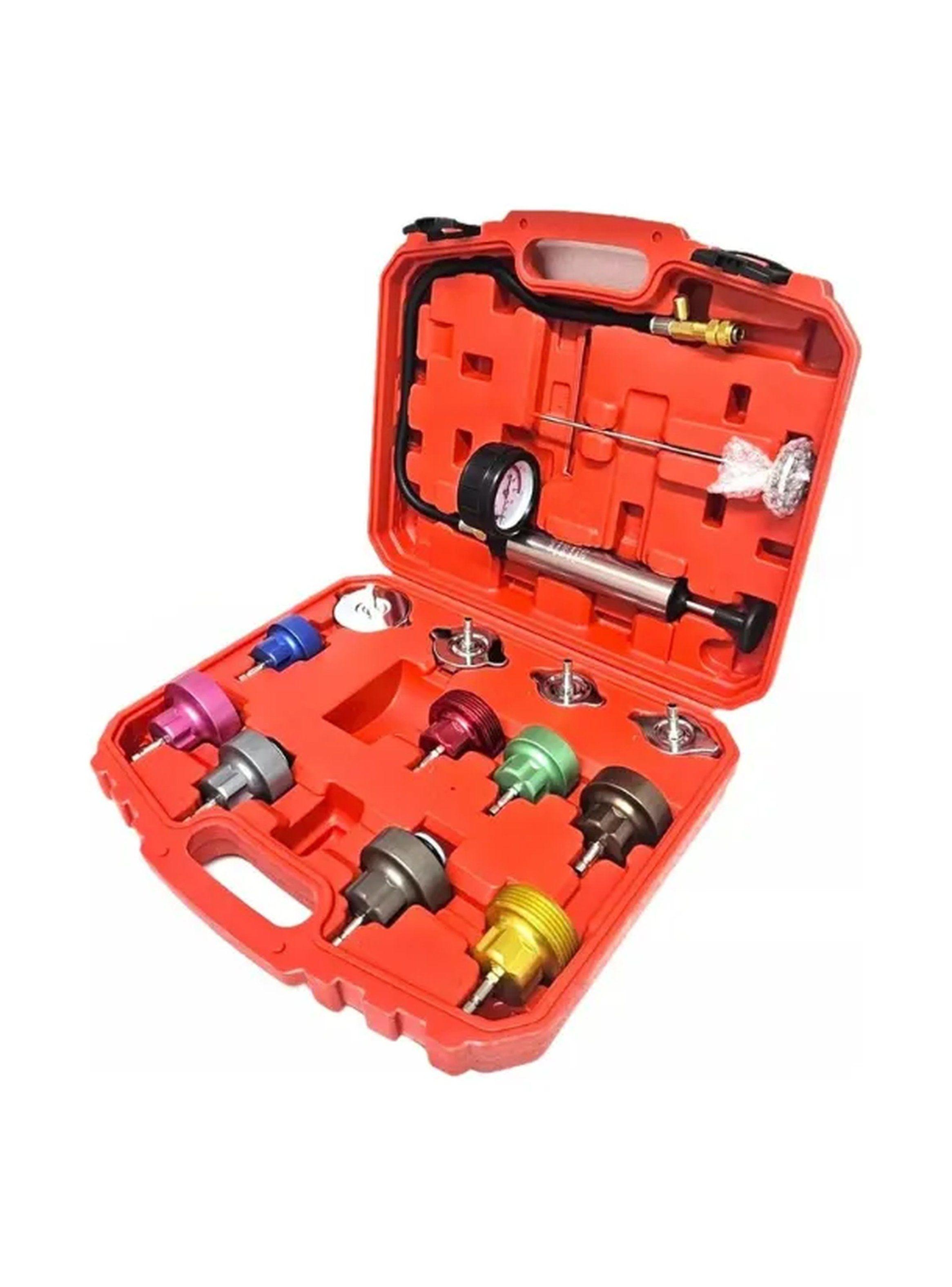 Kit de Prueba de Presión del Radiador con Adaptadores Multicolores-2
