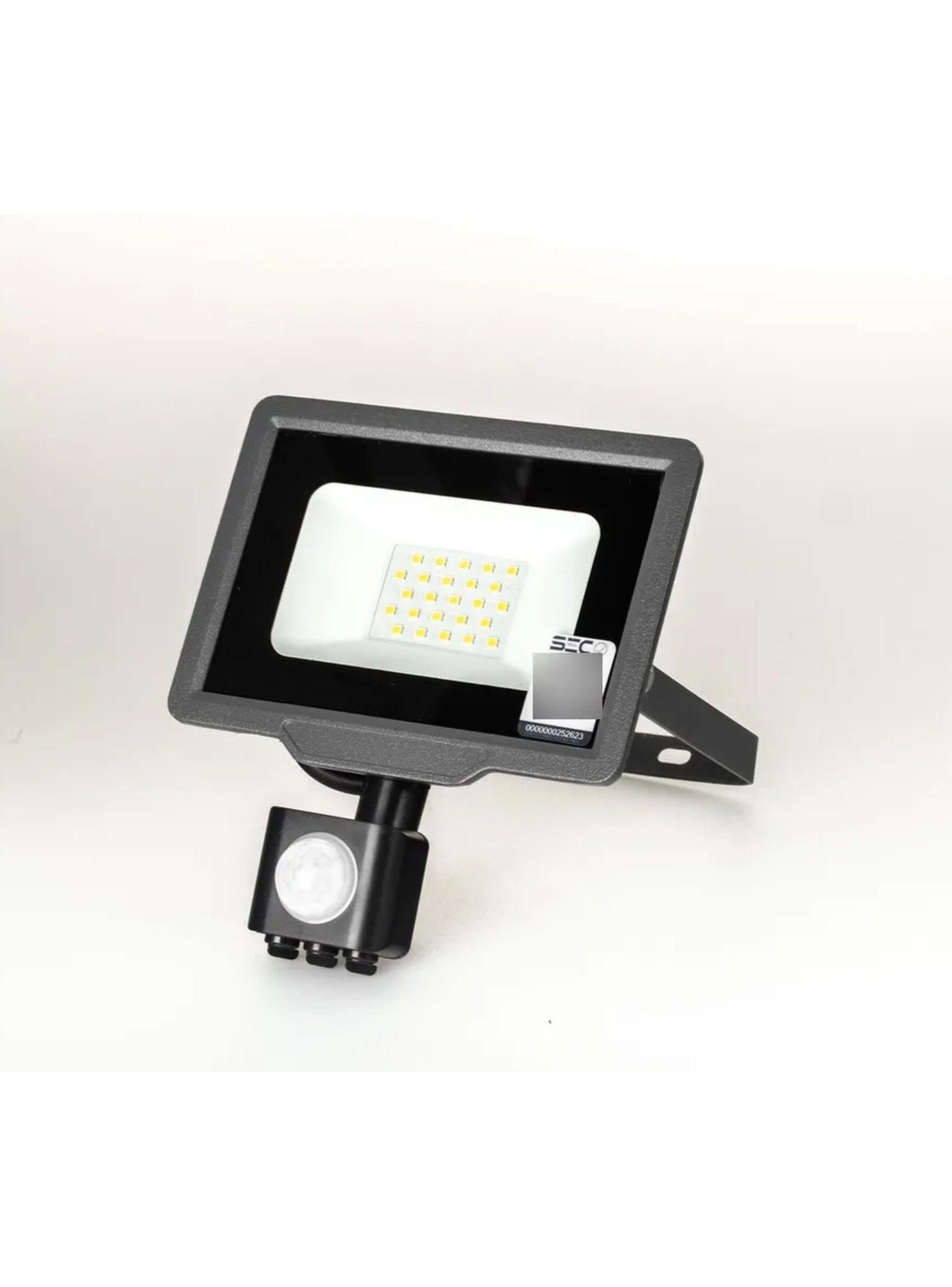 Luz Reflectora LED con Sensor de Movimiento Resistente al Agua Exterior 20W-4
