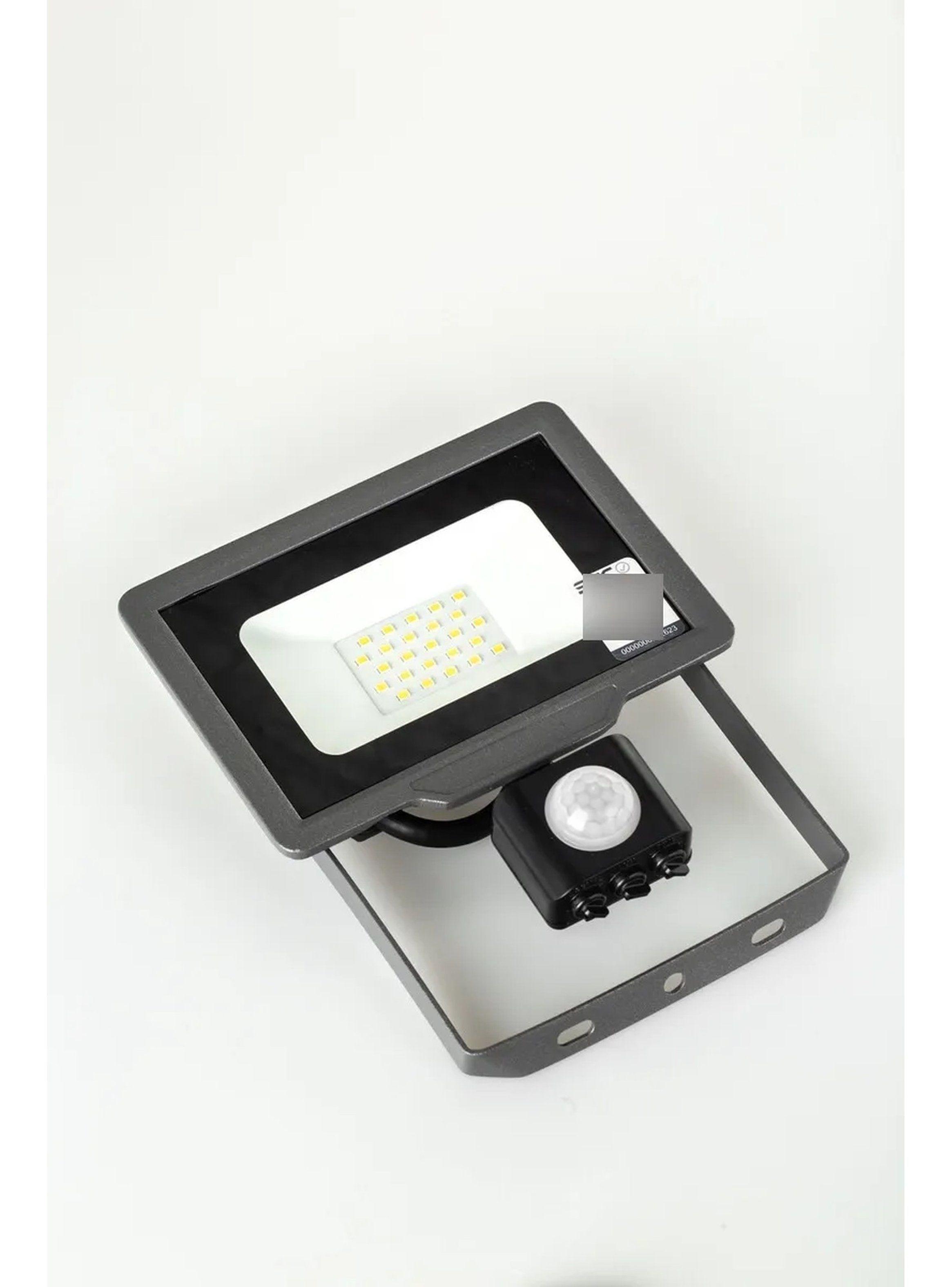 Luz Reflectora LED con Sensor de Movimiento Resistente al Agua Exterior 20W-5