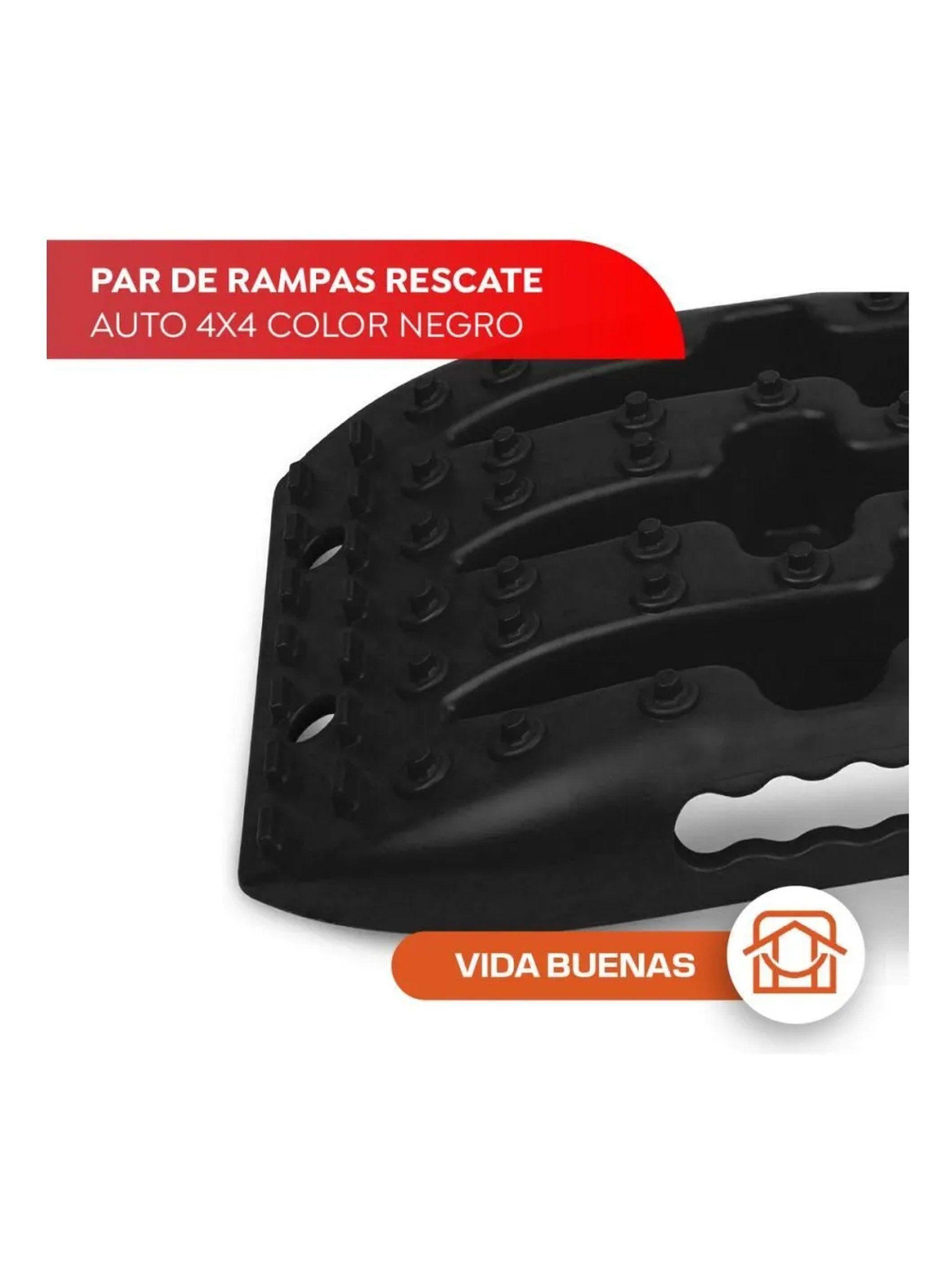 Rampas de Rescate para Auto 4x4 Color Negro-3