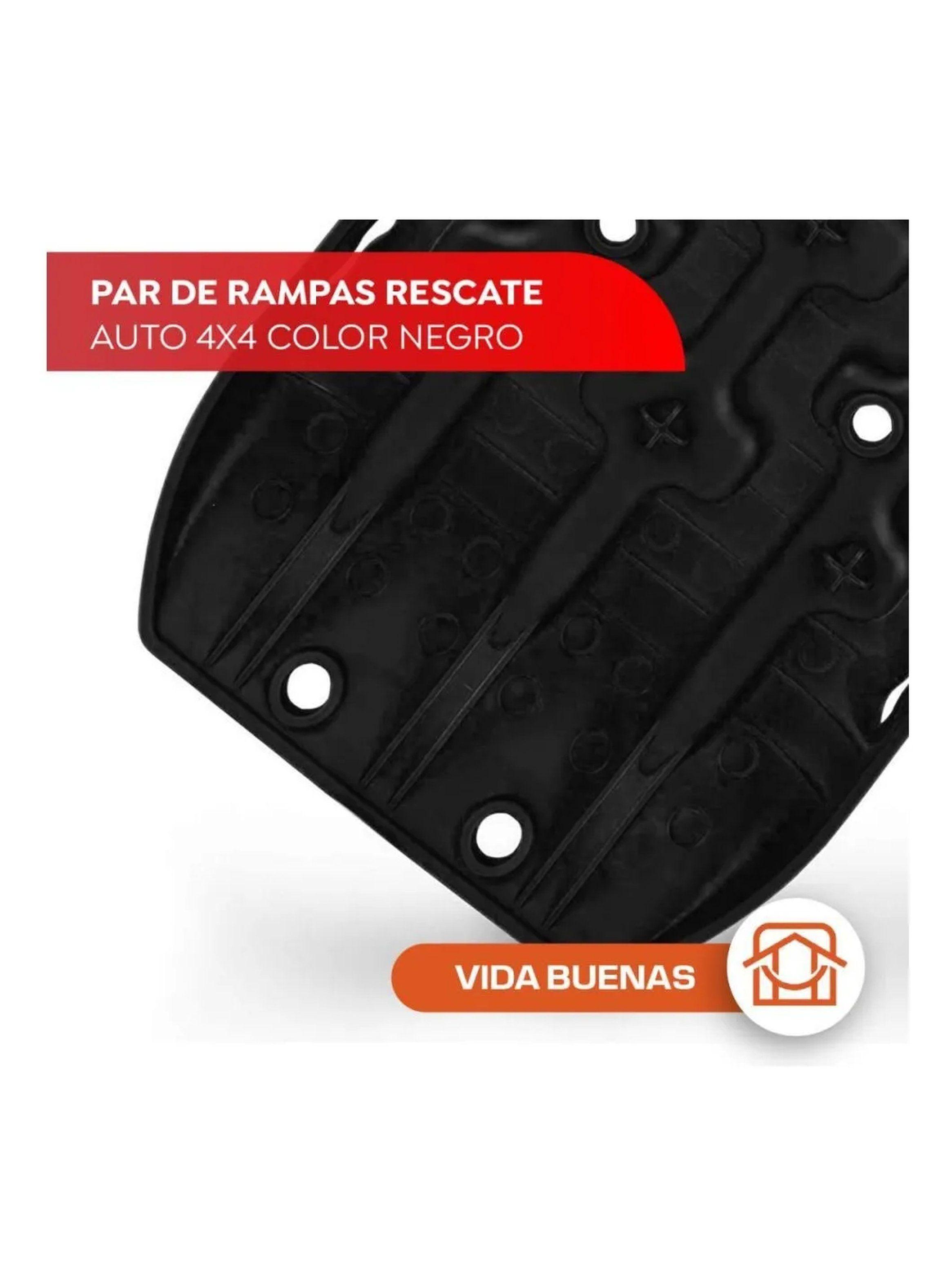 Rampas de Rescate para Auto 4x4 Color Negro-4