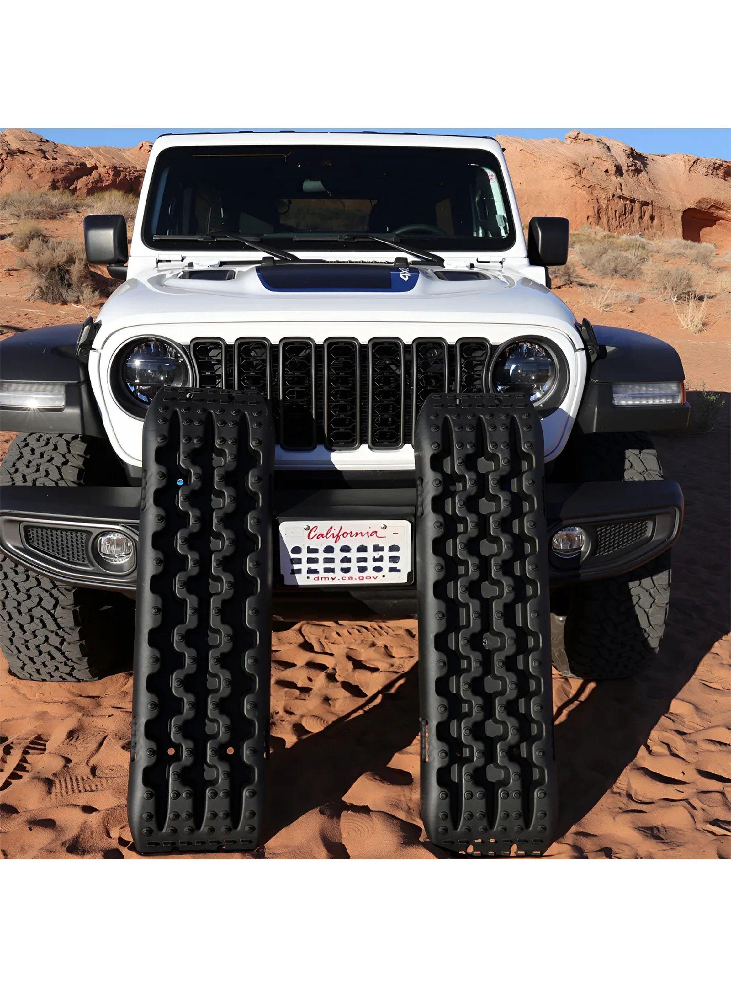 Rampas de Rescate para Auto 4x4 Color Negro-6