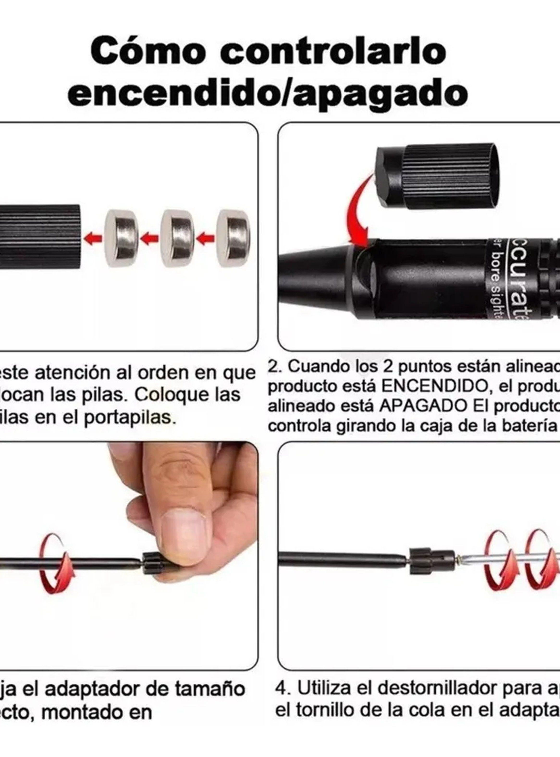 Visor Láser Para Ajuste De Punto Rojo Con Adaptadores-5