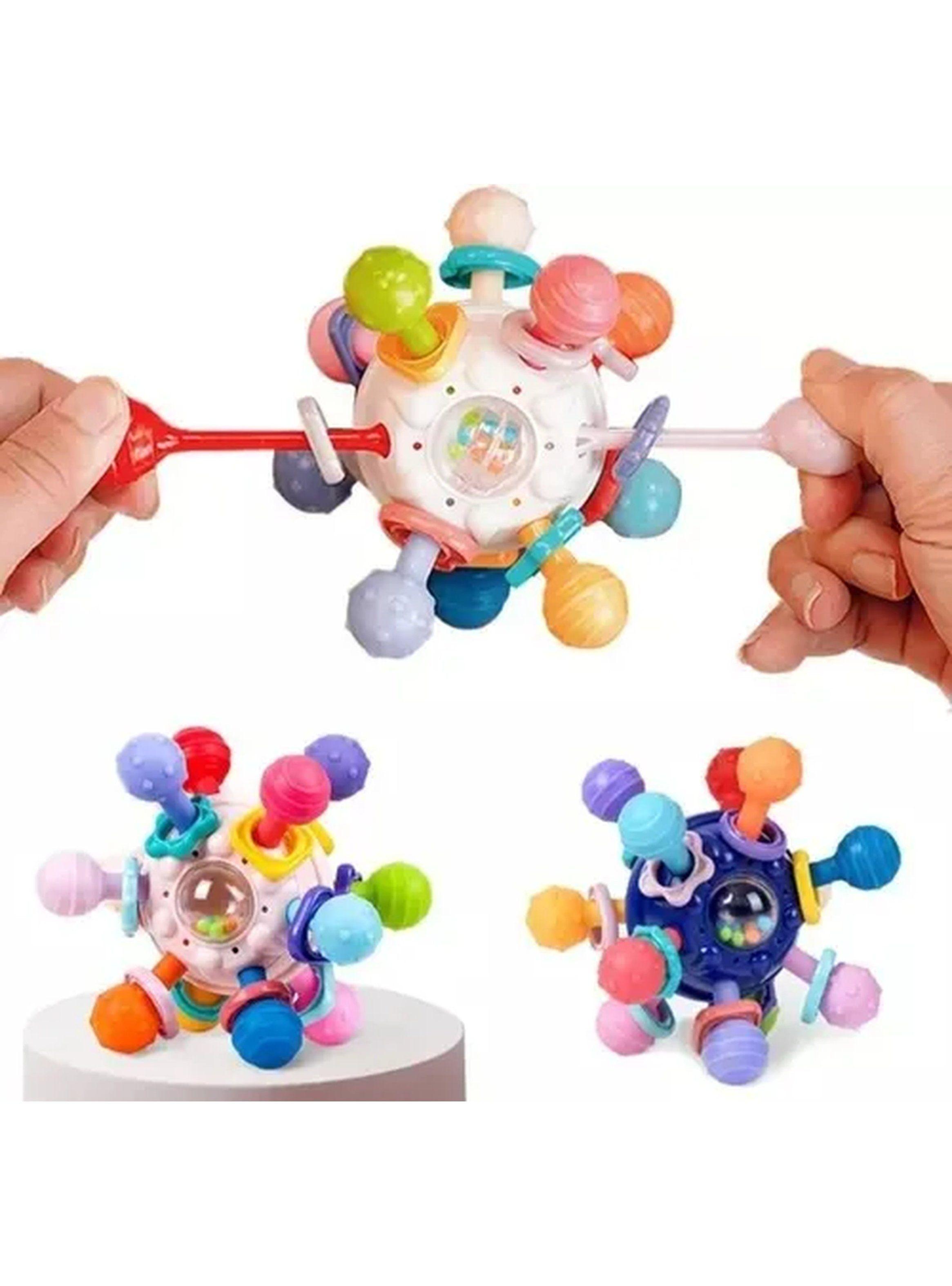 Juguete Sensorial Infantil Silicona Multicolor-2