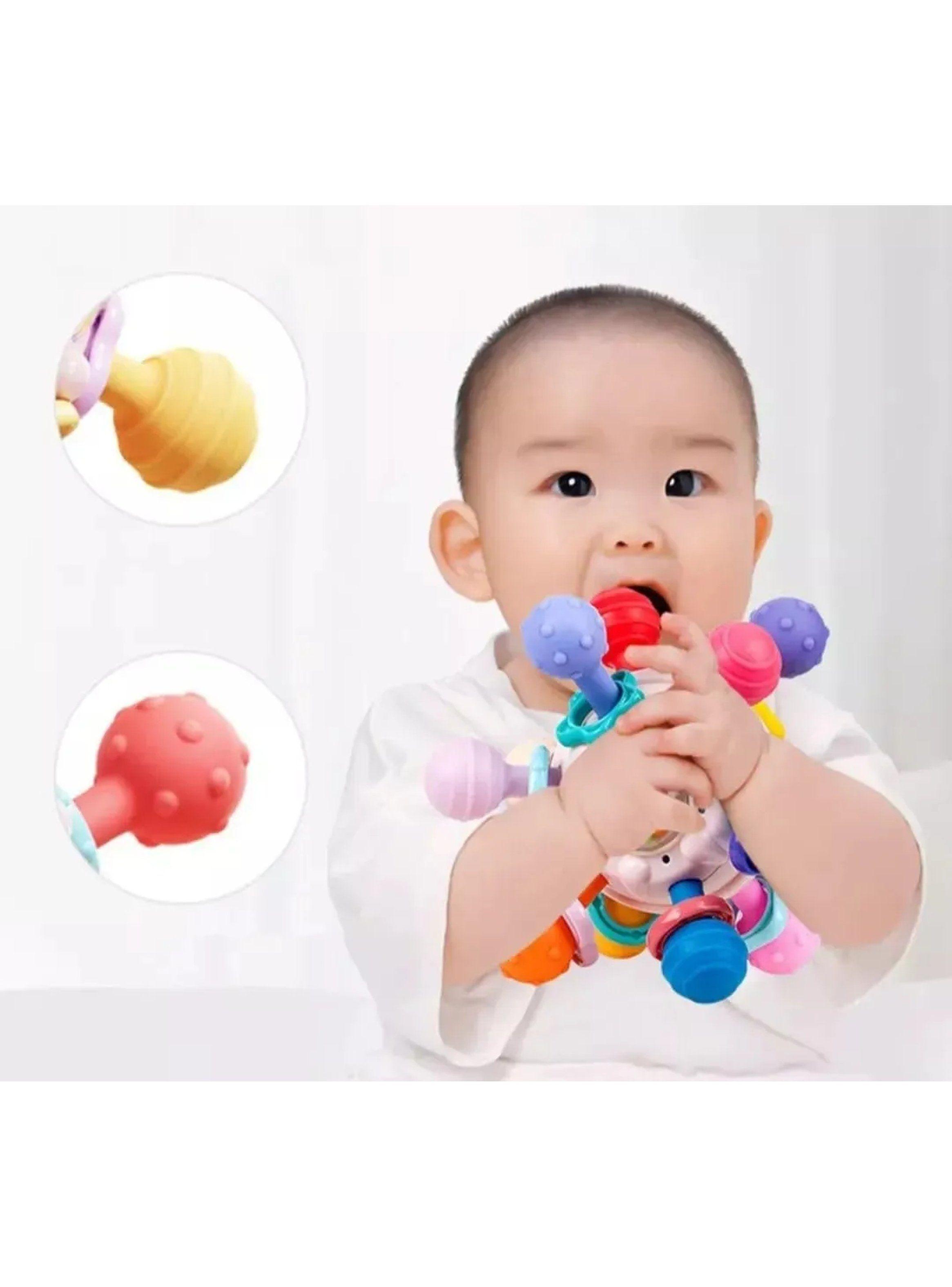 Juguete Sensorial Infantil Silicona Multicolor-3