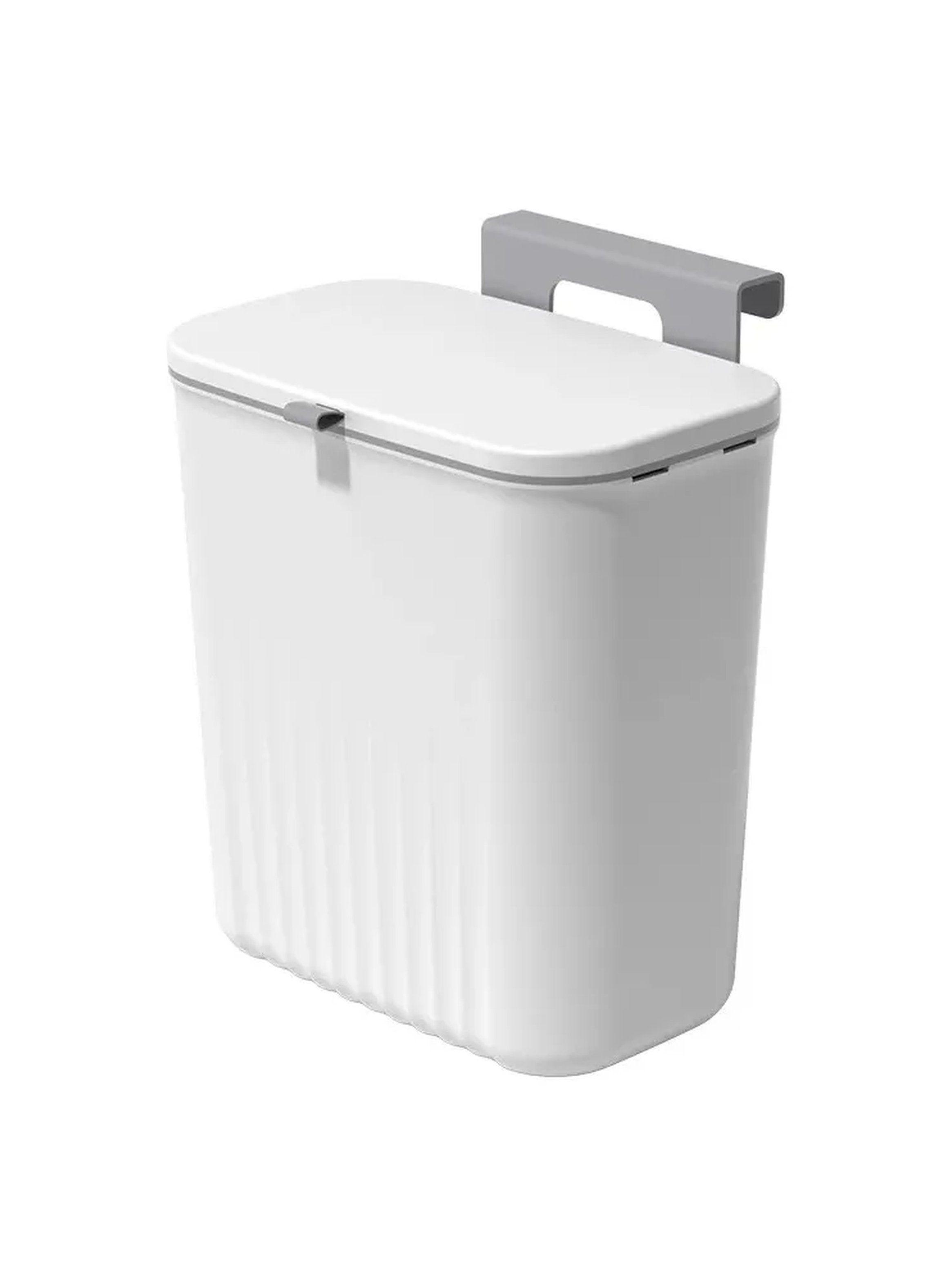 Contenedor de Basura para Cocina Montaje en Pared Plástico 10L-0