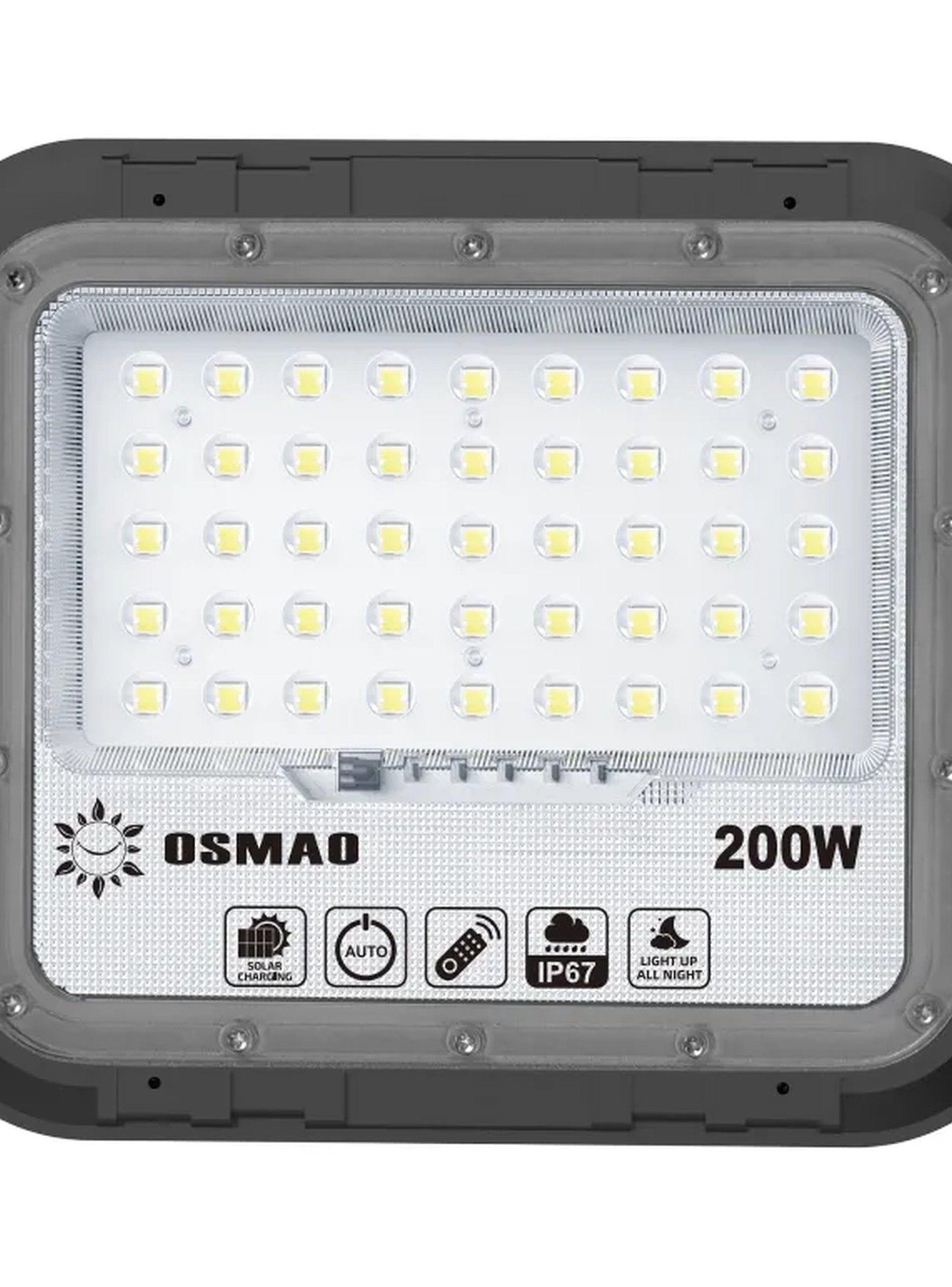 Foco Solar LED 200W IP67 Control Remoto Exterior-1