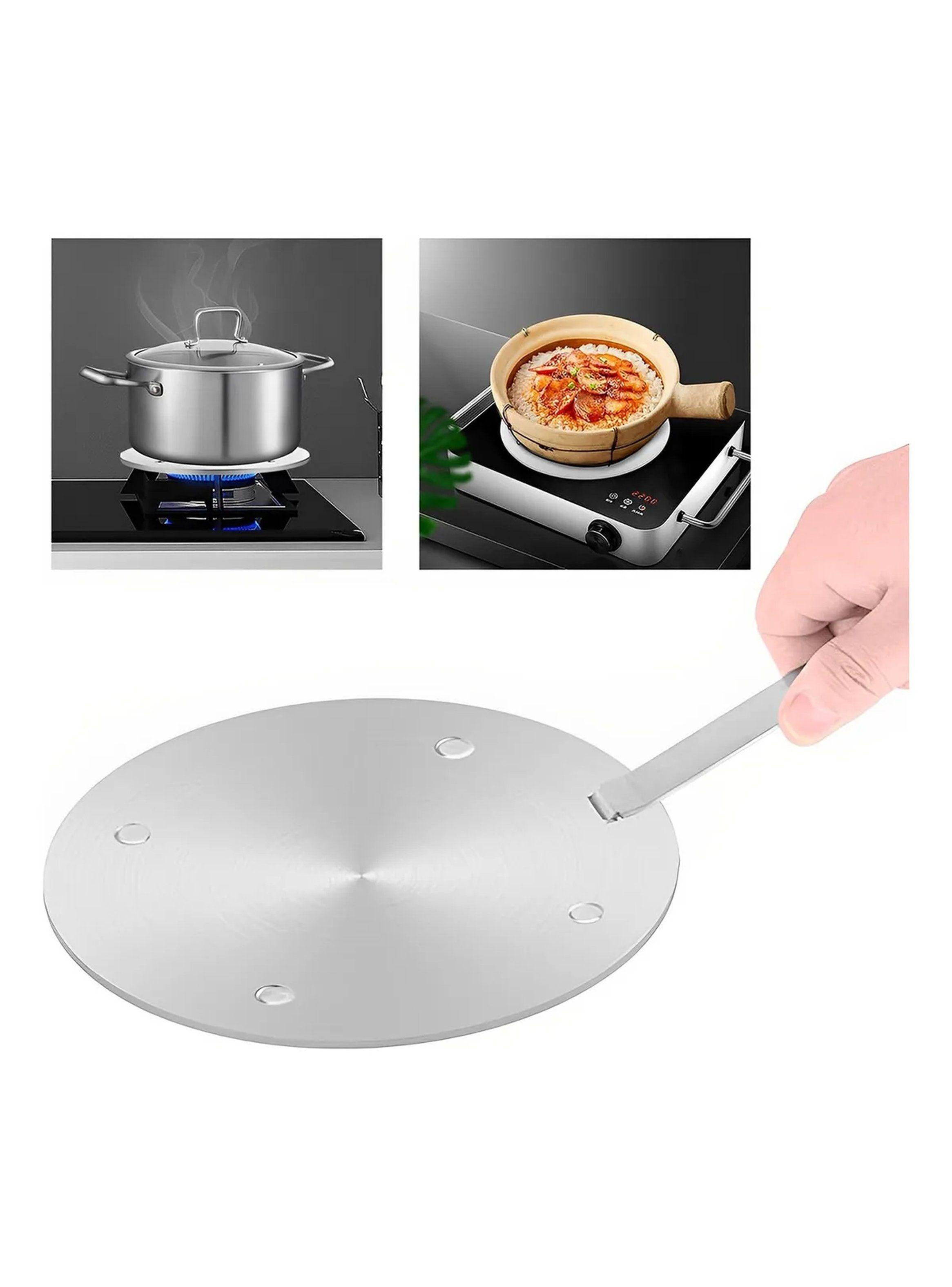 Disco Adaptador Para Cocina de Inducción 200mm Acero Inoxidable-0